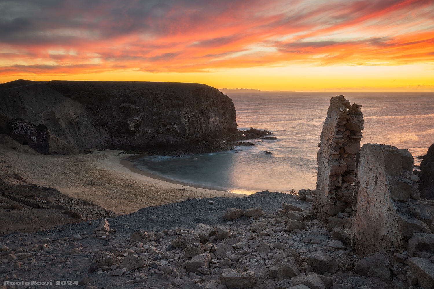 Sunset at Playa Papagayo...