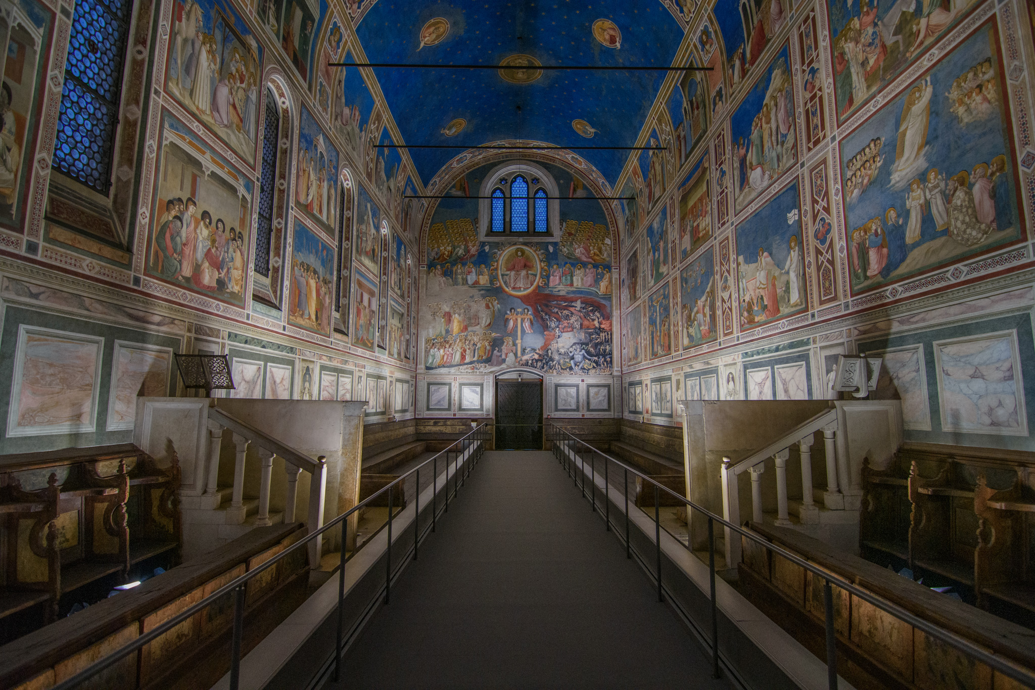 La cappella degli Scrovegni(le prospettive di Giotto)