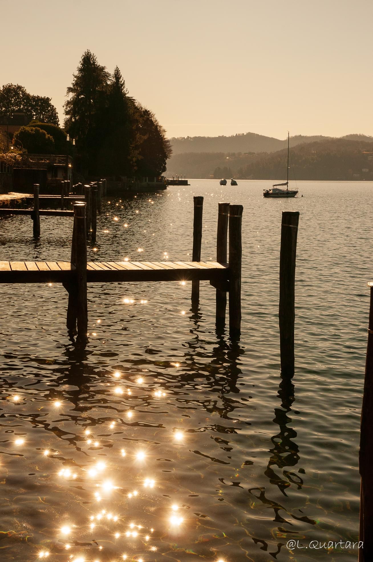 Reflections on Lake Orta