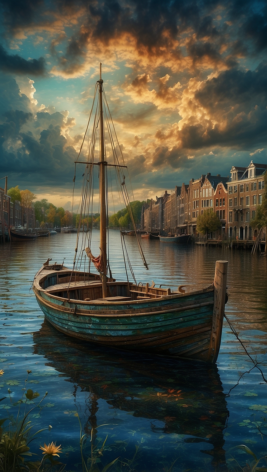 Reflections... Generated with AI