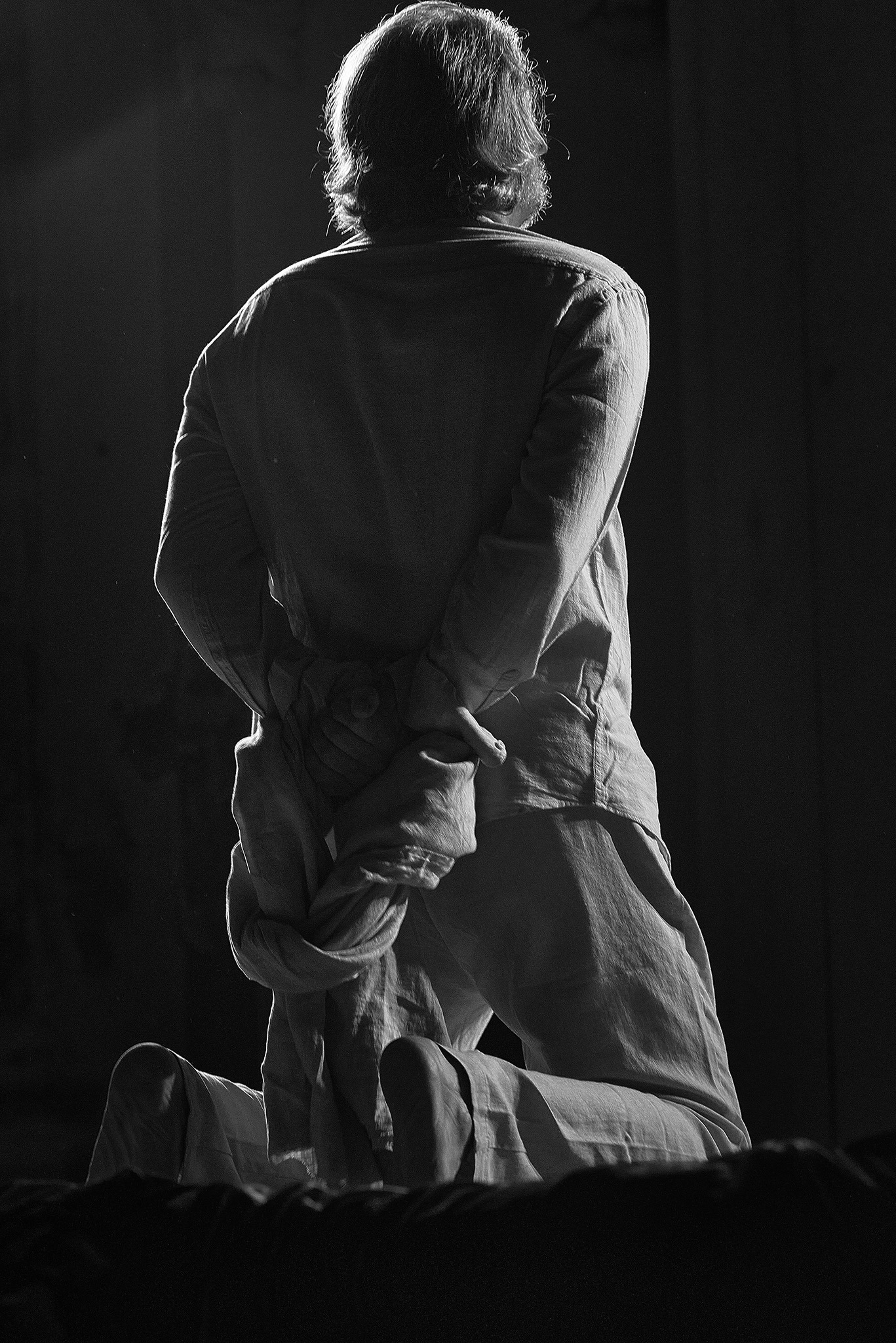 Solo sul palco