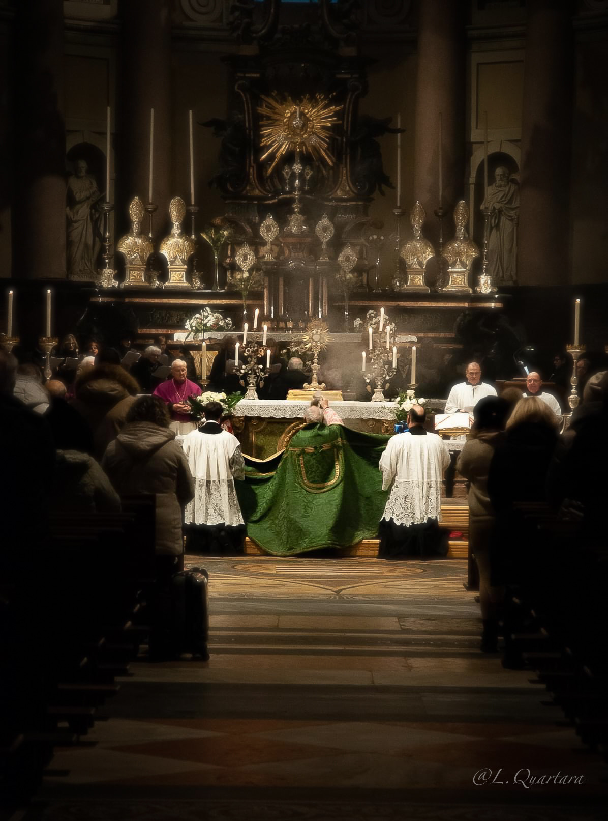 Vespers at San Gaudenzio