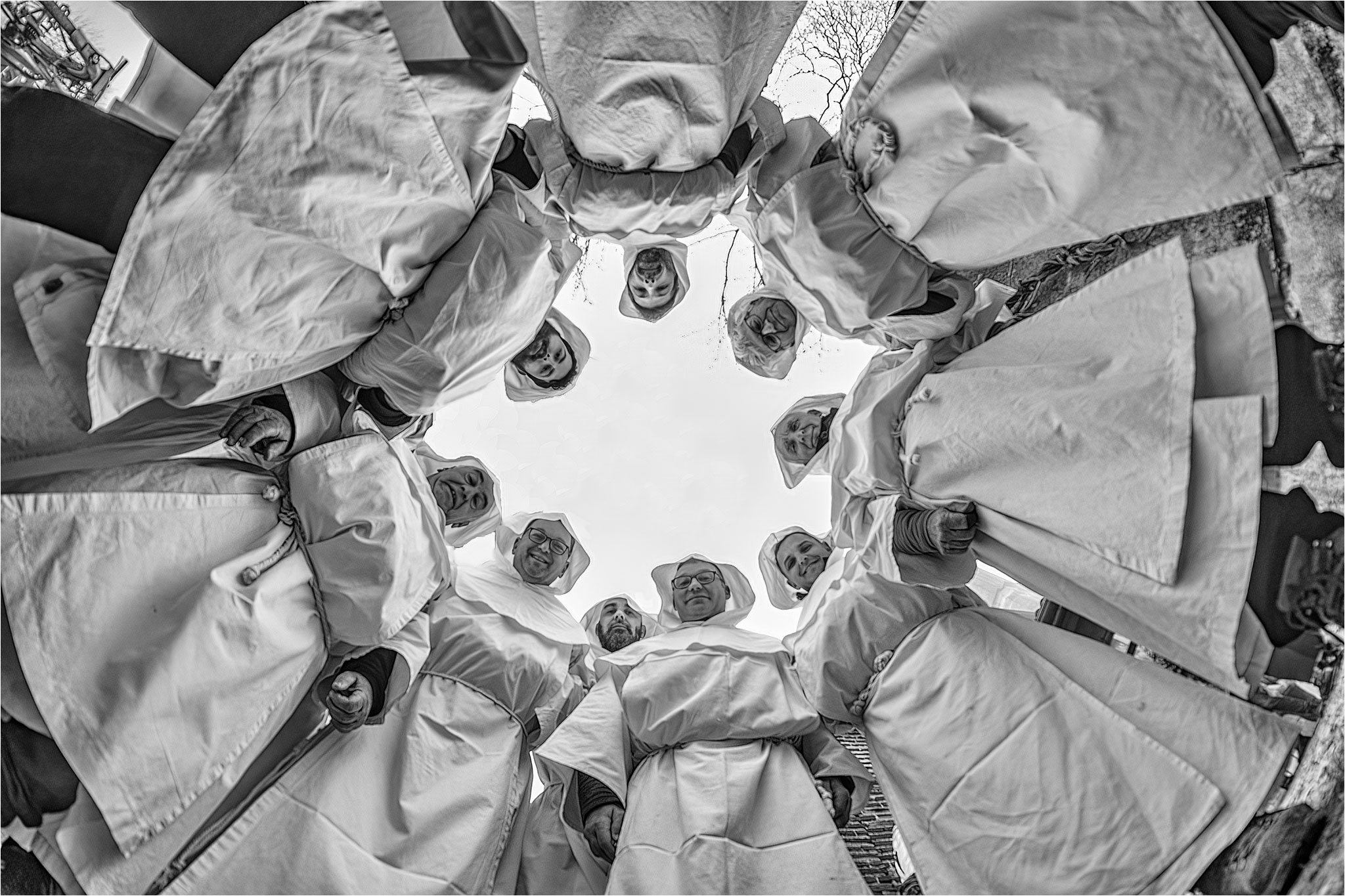 The monks of the bean of Badia di Dulzago