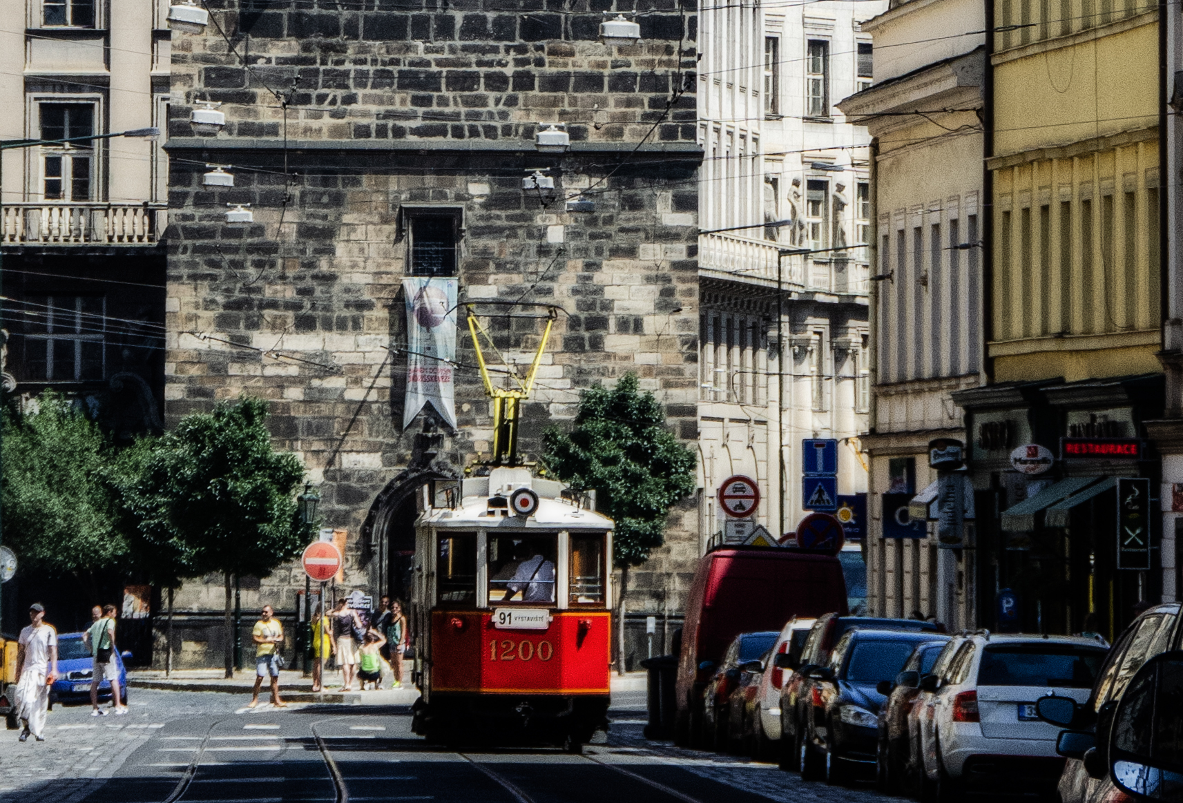 Along the streets of Prague