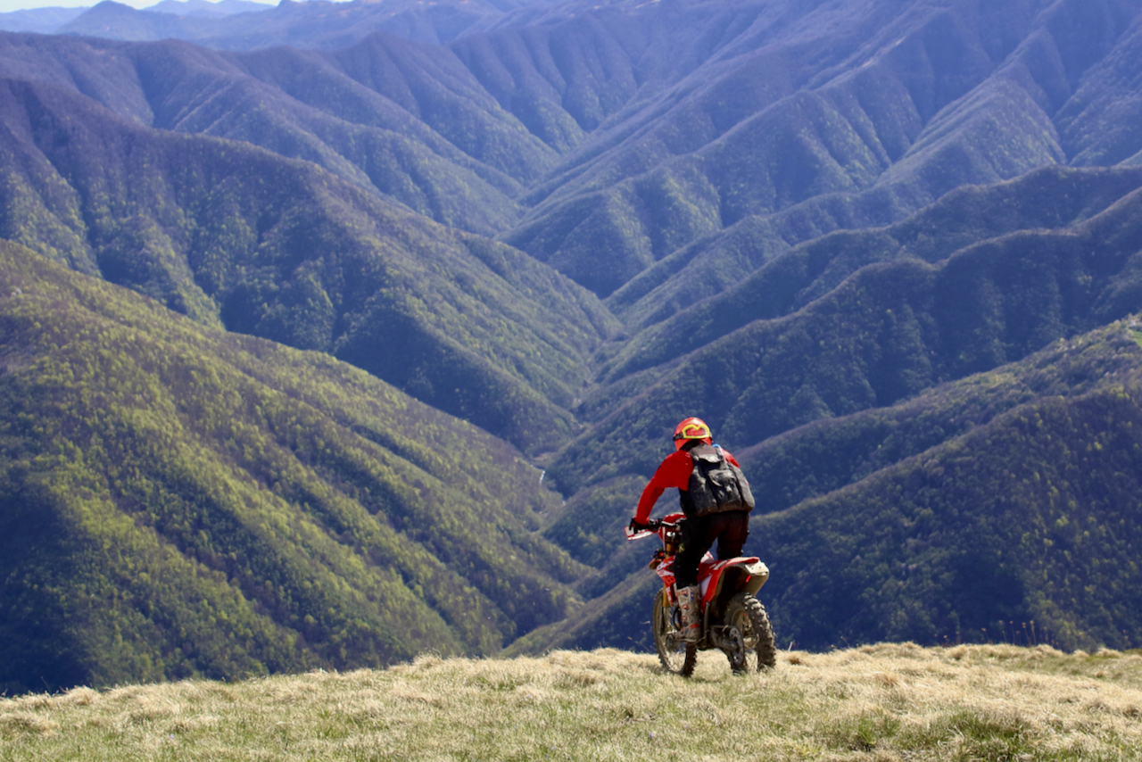 Motorcycles and the Apennines