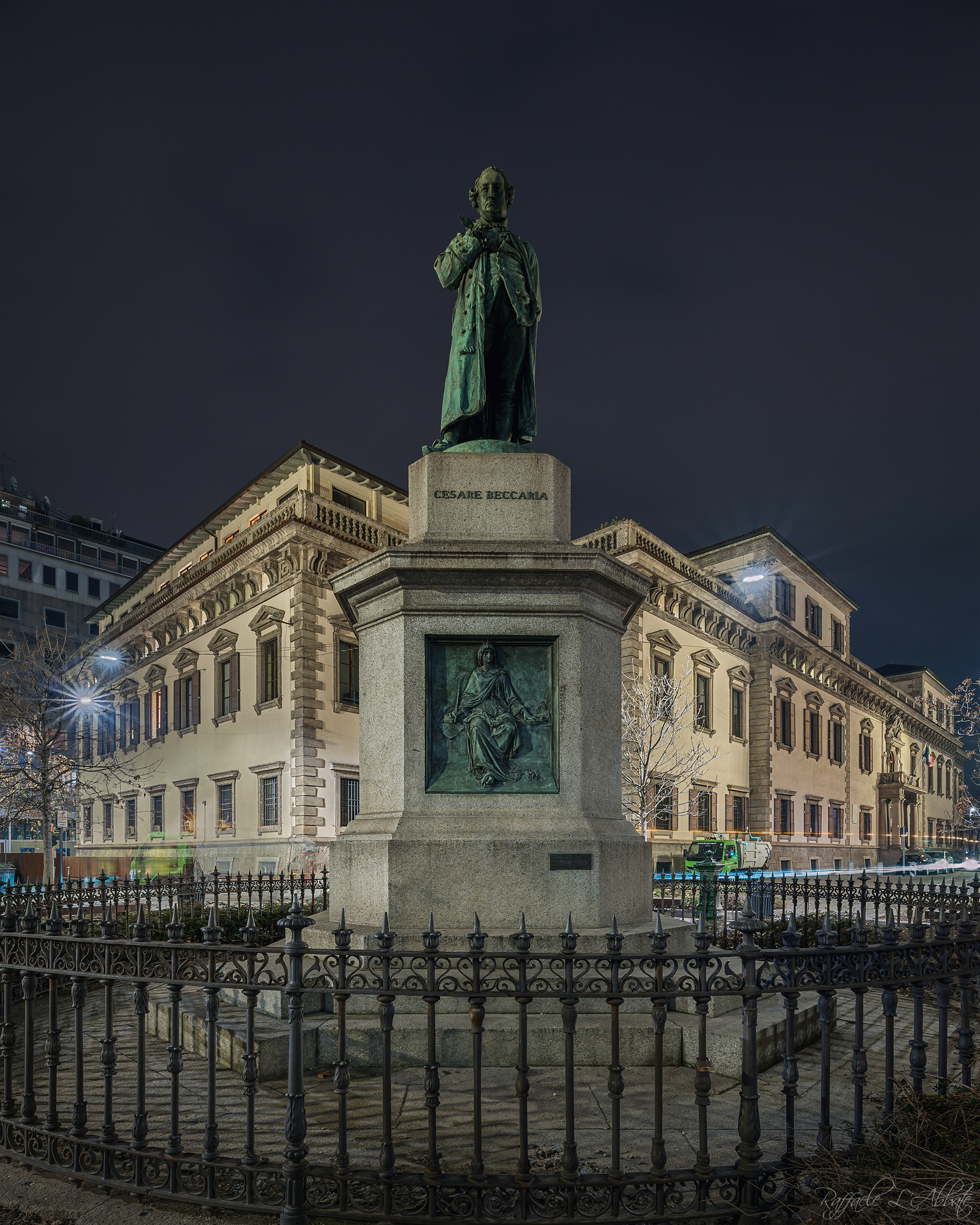 Cesare Beccaria e il Palazzo del Capitano di Giustizia