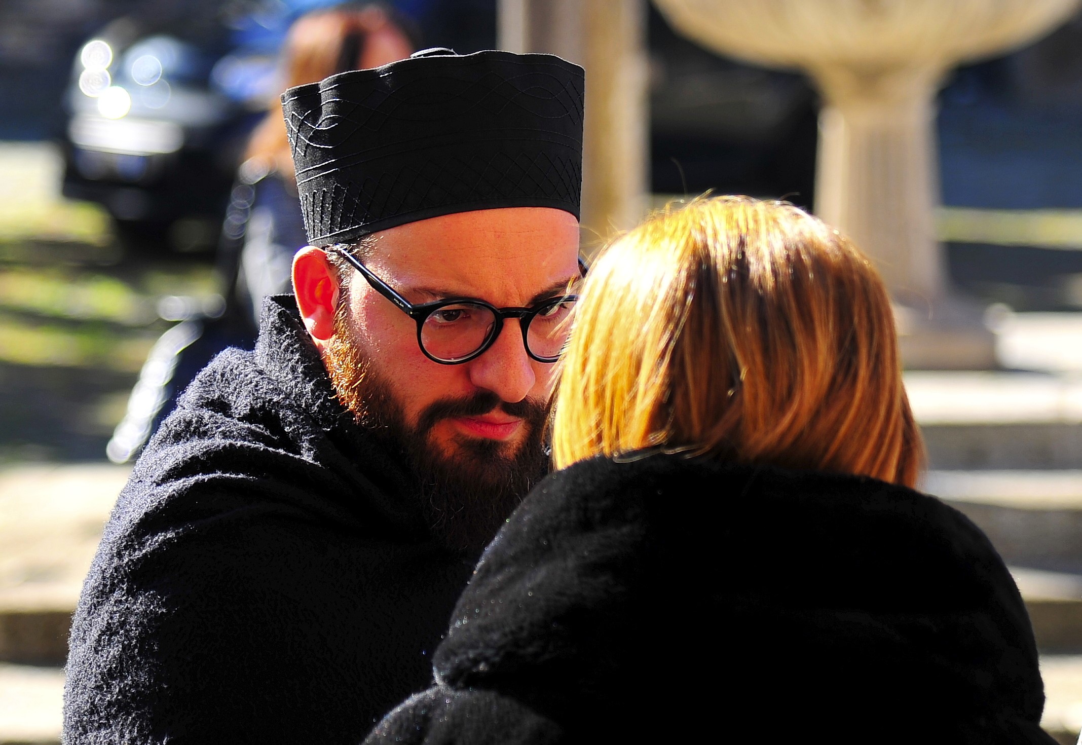 Dialogues in the churchyard