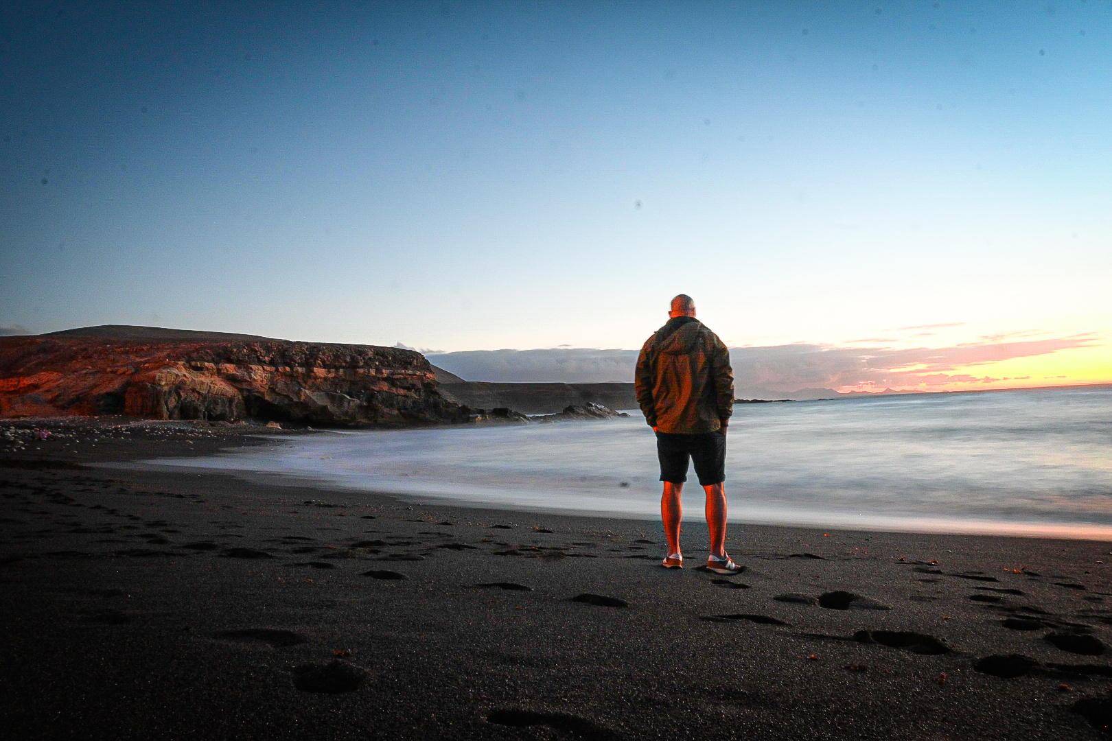 Me wondering the Atlantic ocean