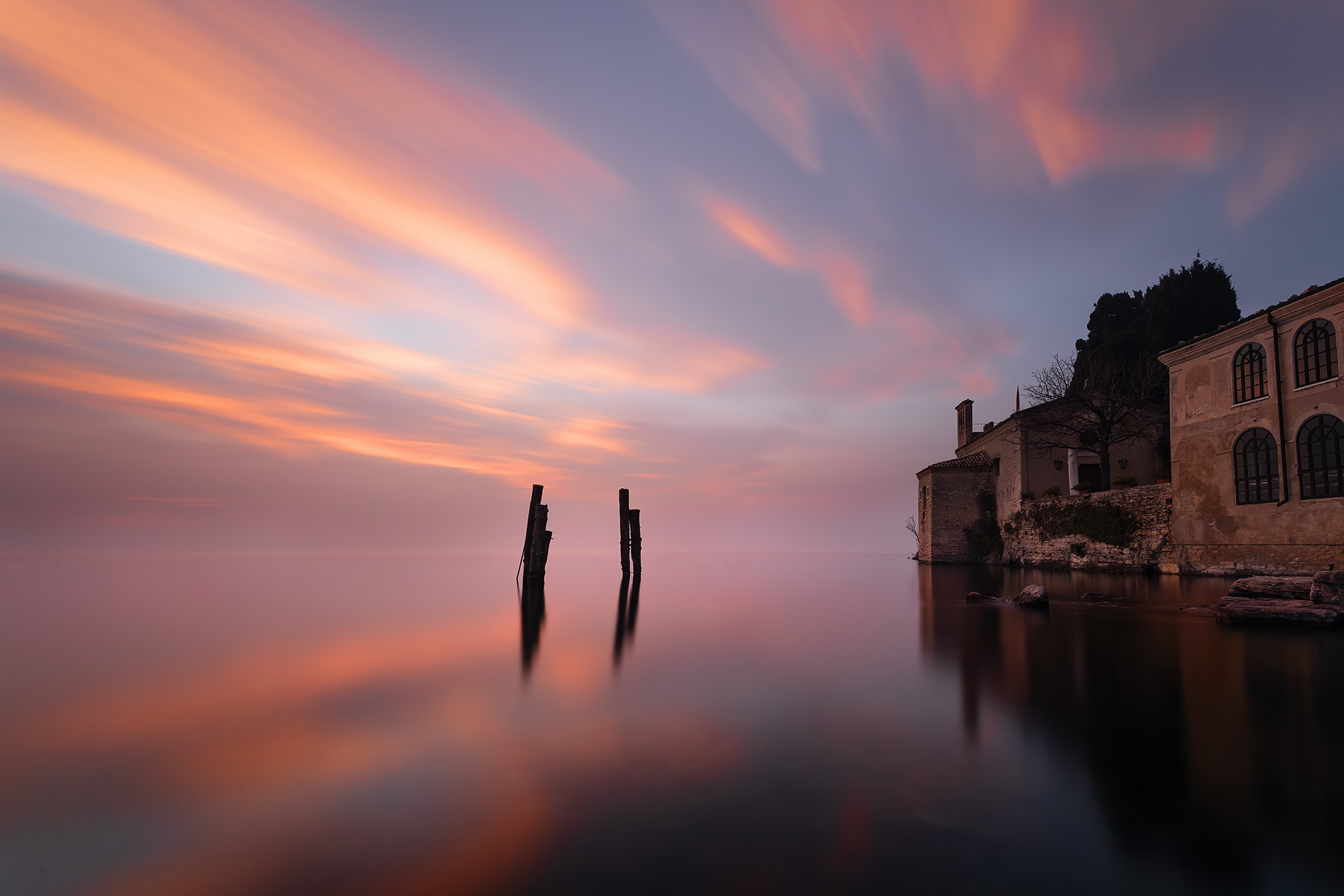 Sunset on Lake Garda