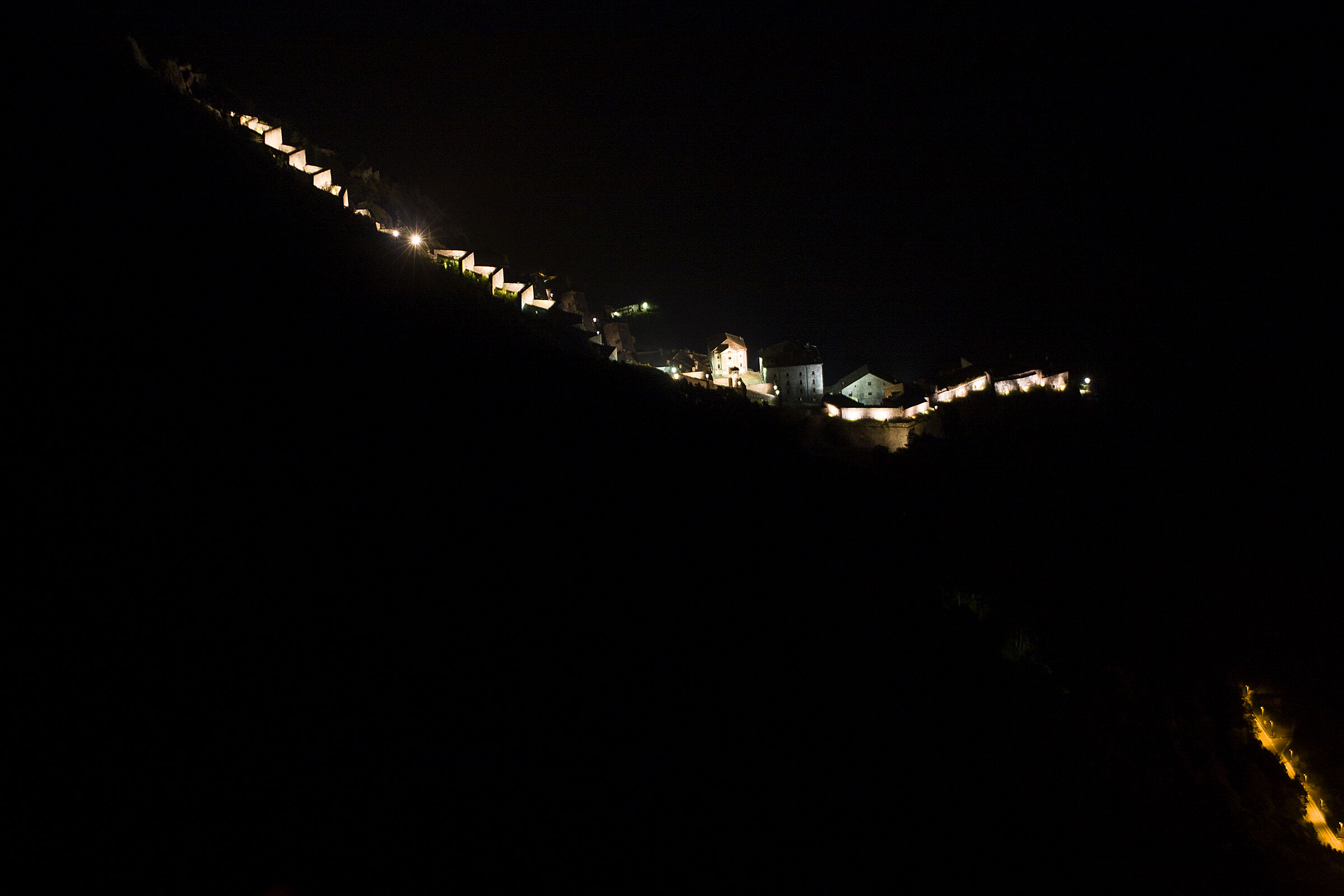 Notturno - Forte di Fenestrelle