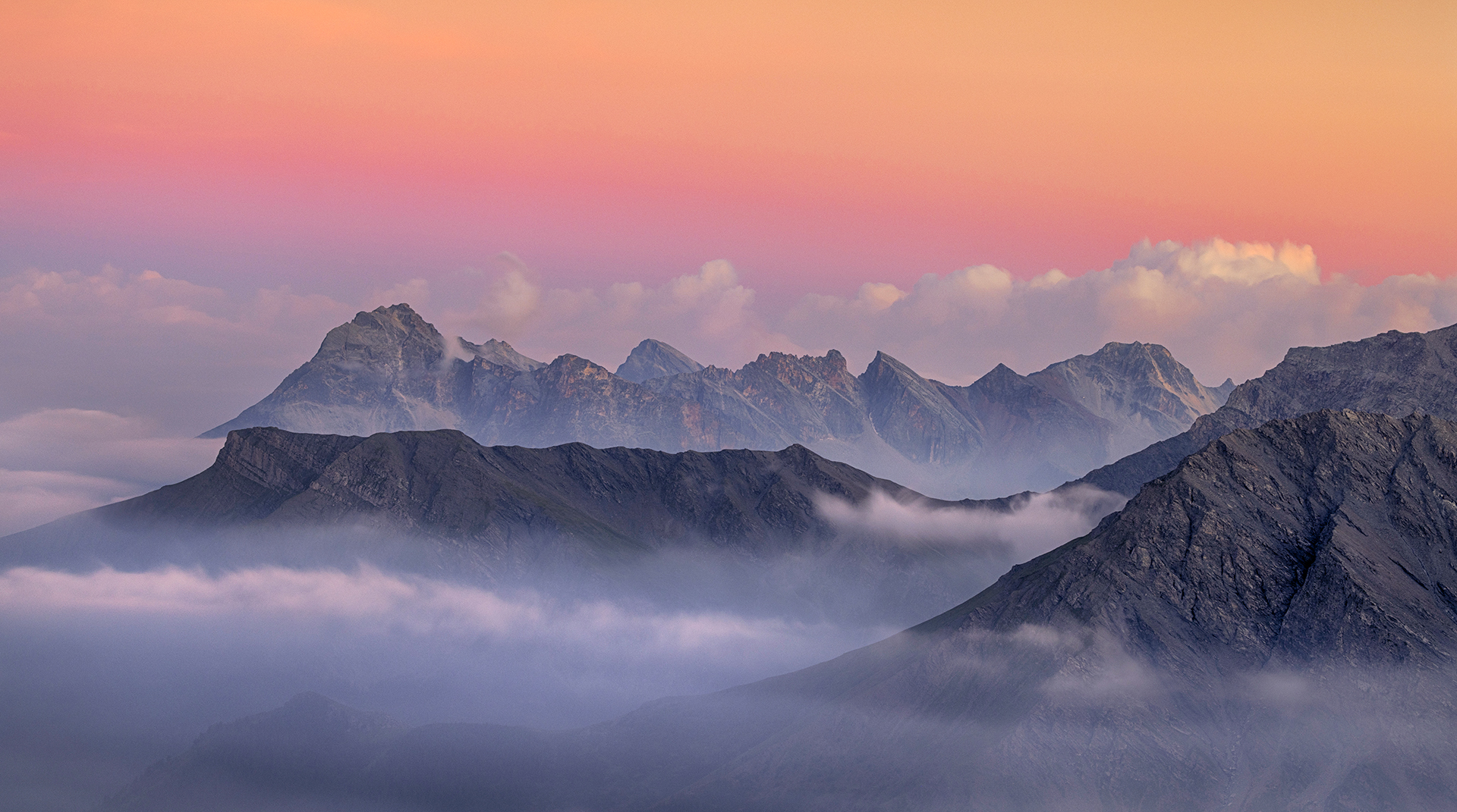 Veduta dal Colle dell'Agnello