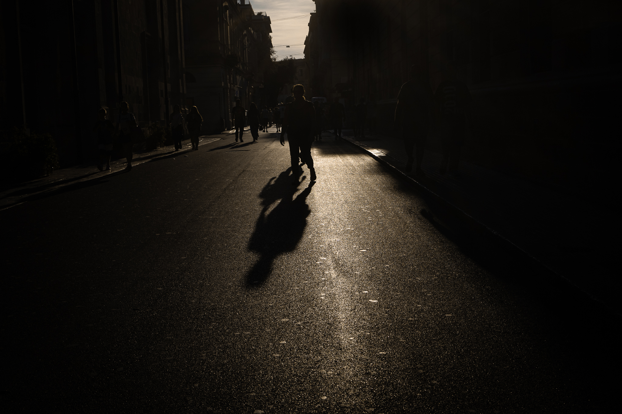 Immagini dell'istantanea sulla strada.