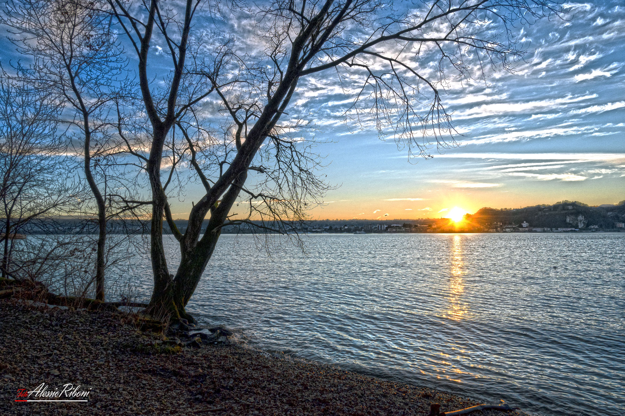 Tramonto Lago maggiore