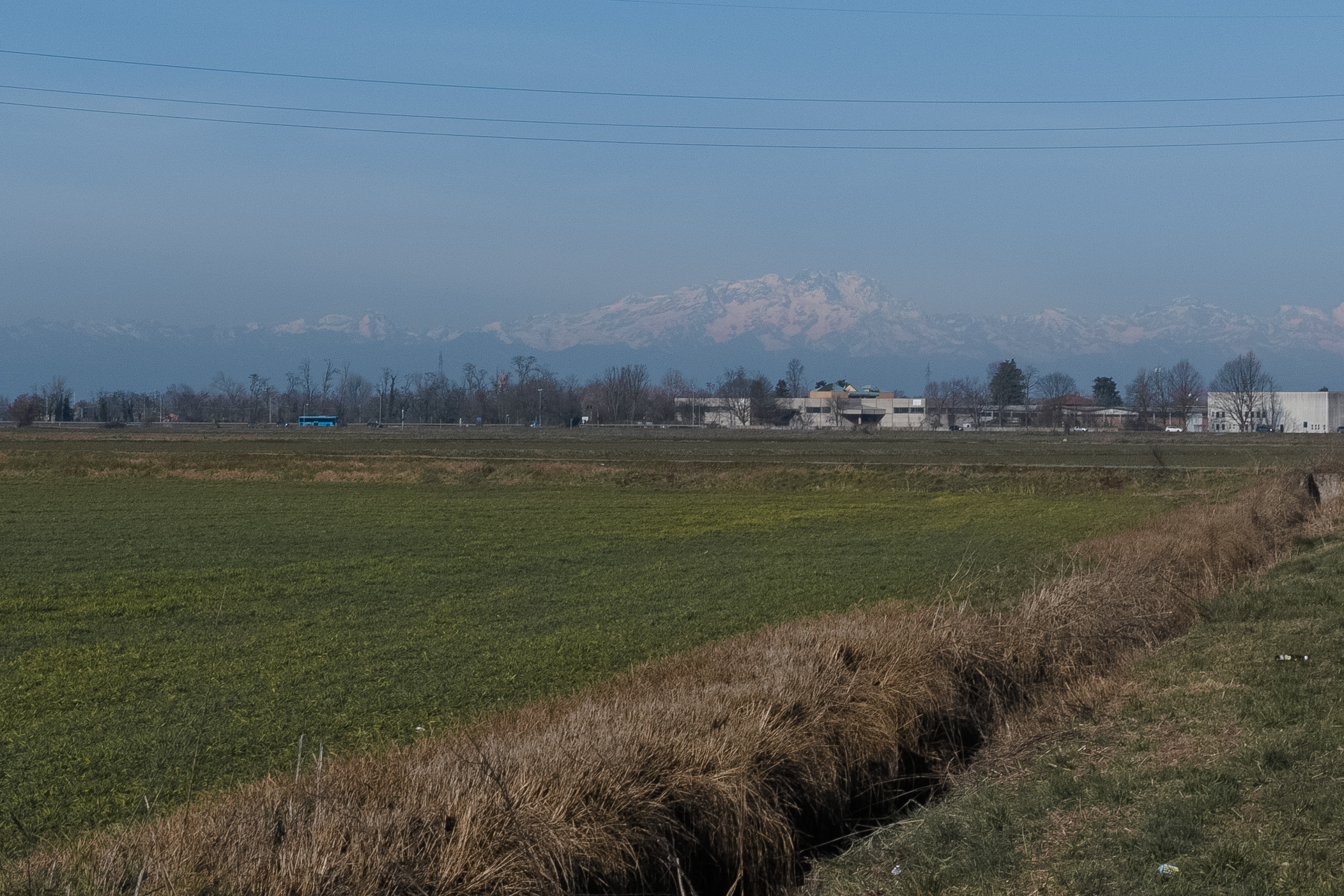 Monterosa with village