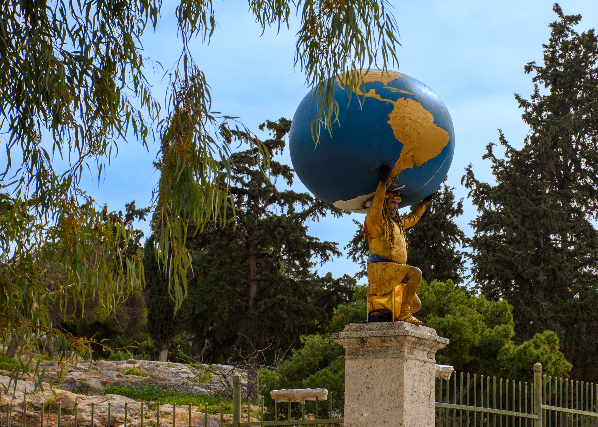 "the world at its head"