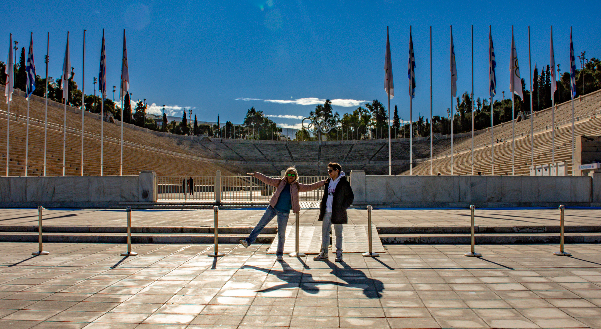 Anna al Panathenaic Stadium