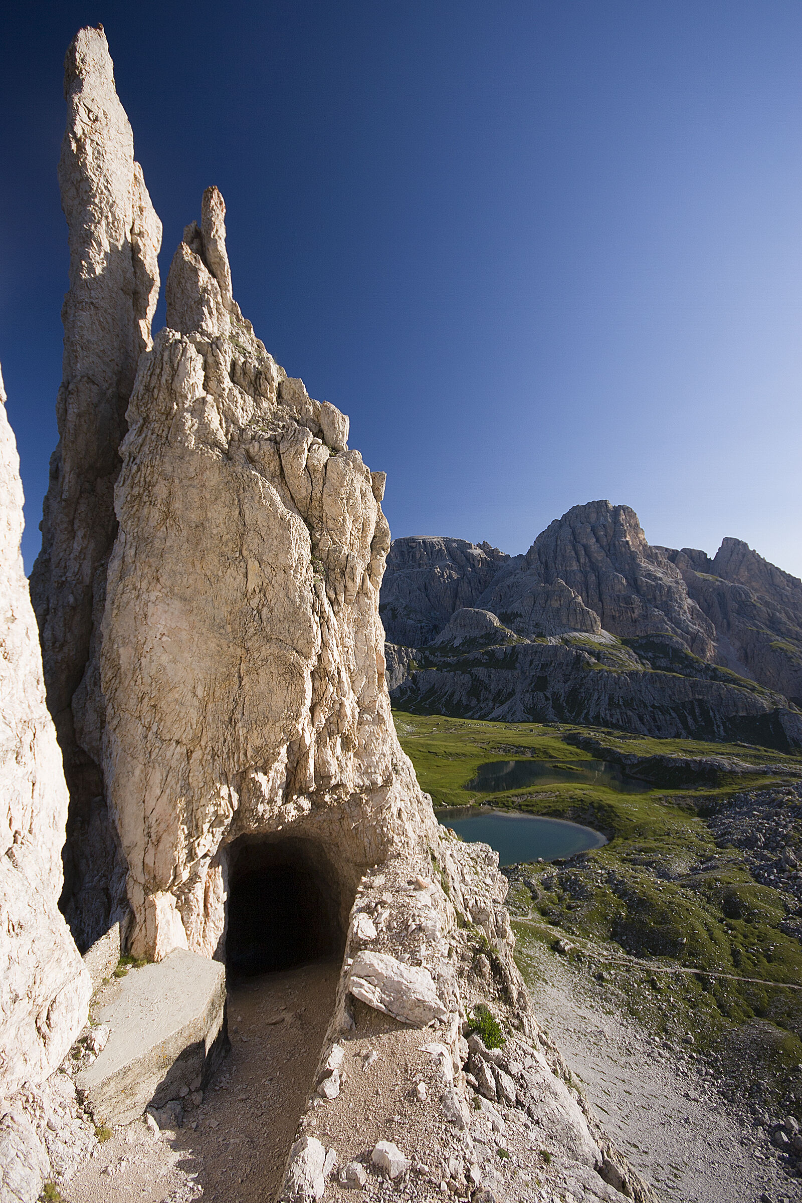 Laghi dei Piani da Monte Paterno