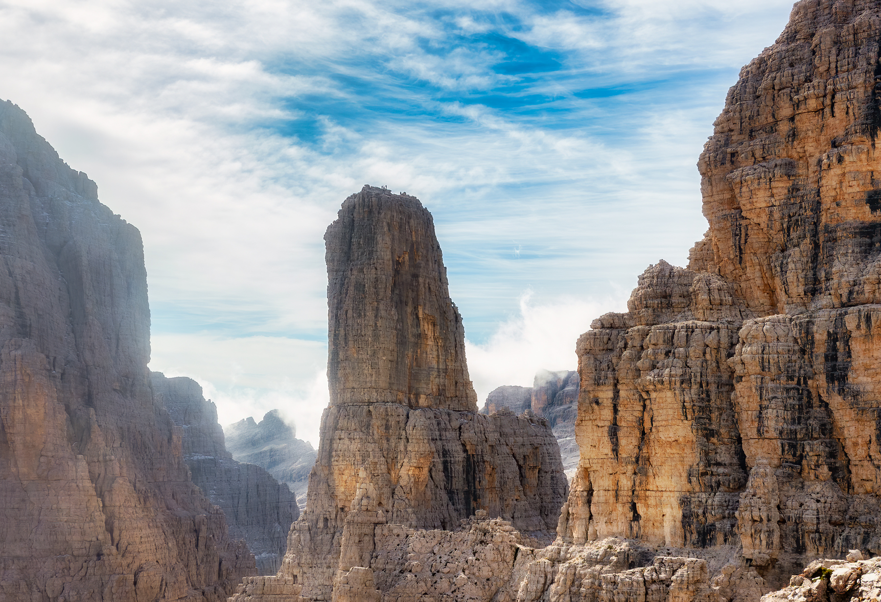 In cima al Campanile Basso