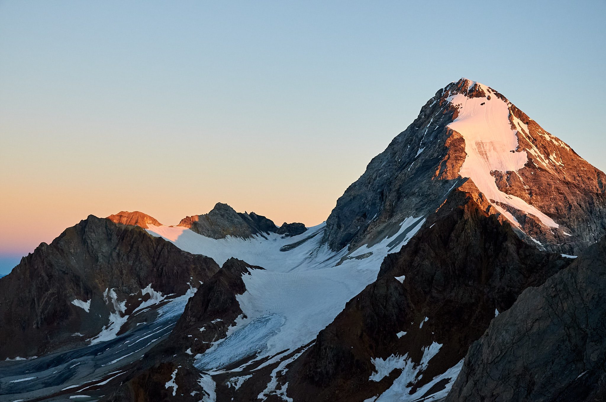 Gran Zebrù all'alba