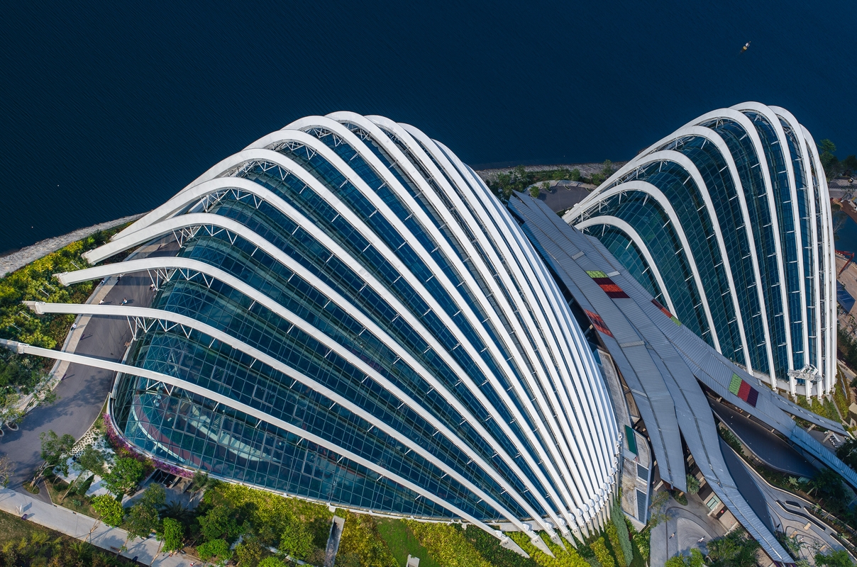 Singapore - Vista dal Marina Bay Sands