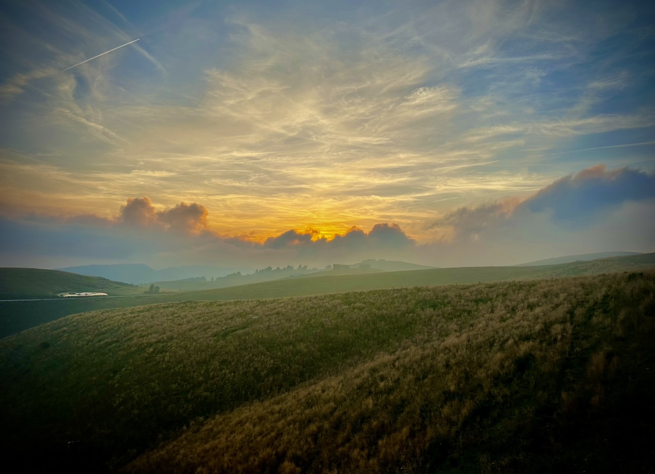Tramonto montano