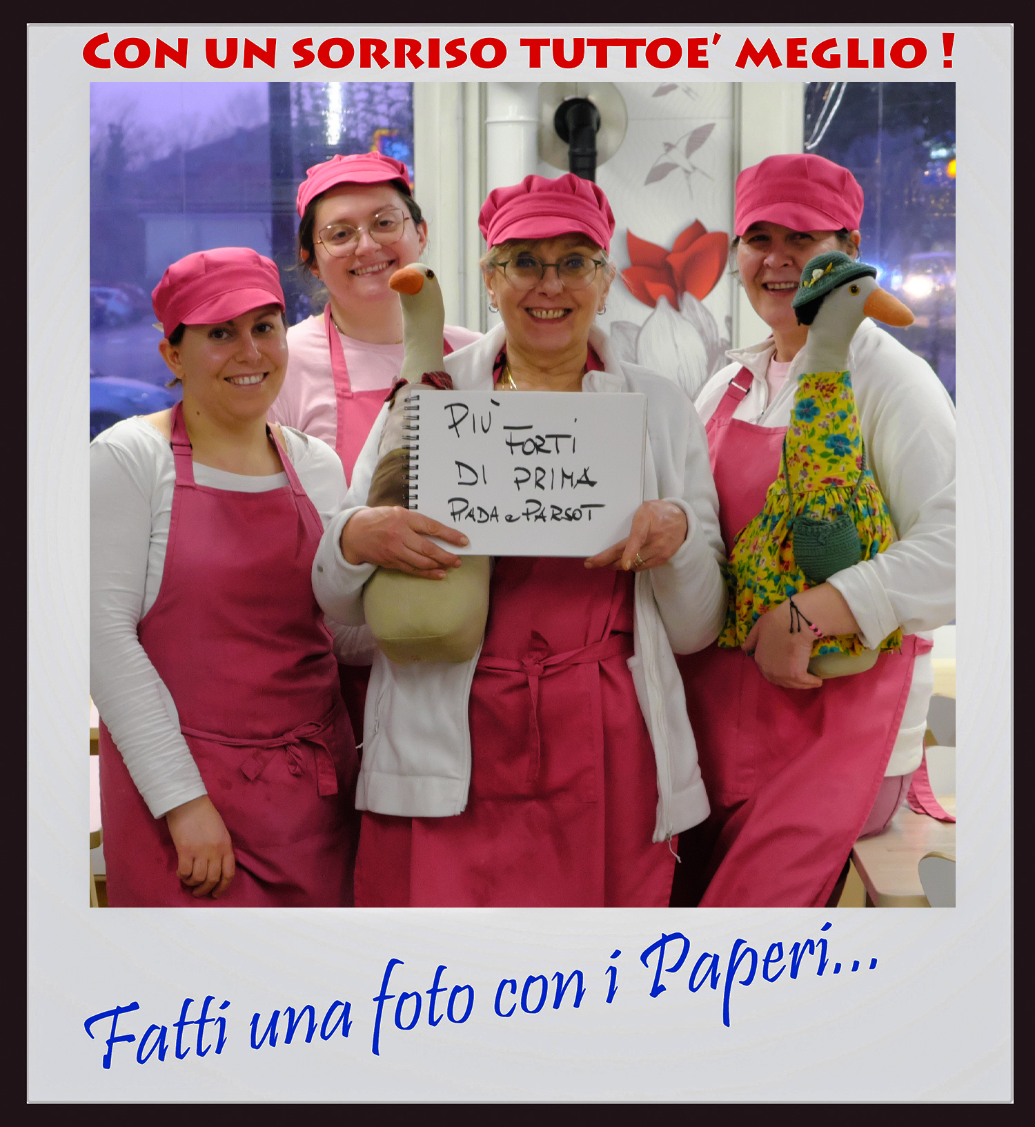 #UnSorrisoDopoLAlluvione (con Piada e Parsot)