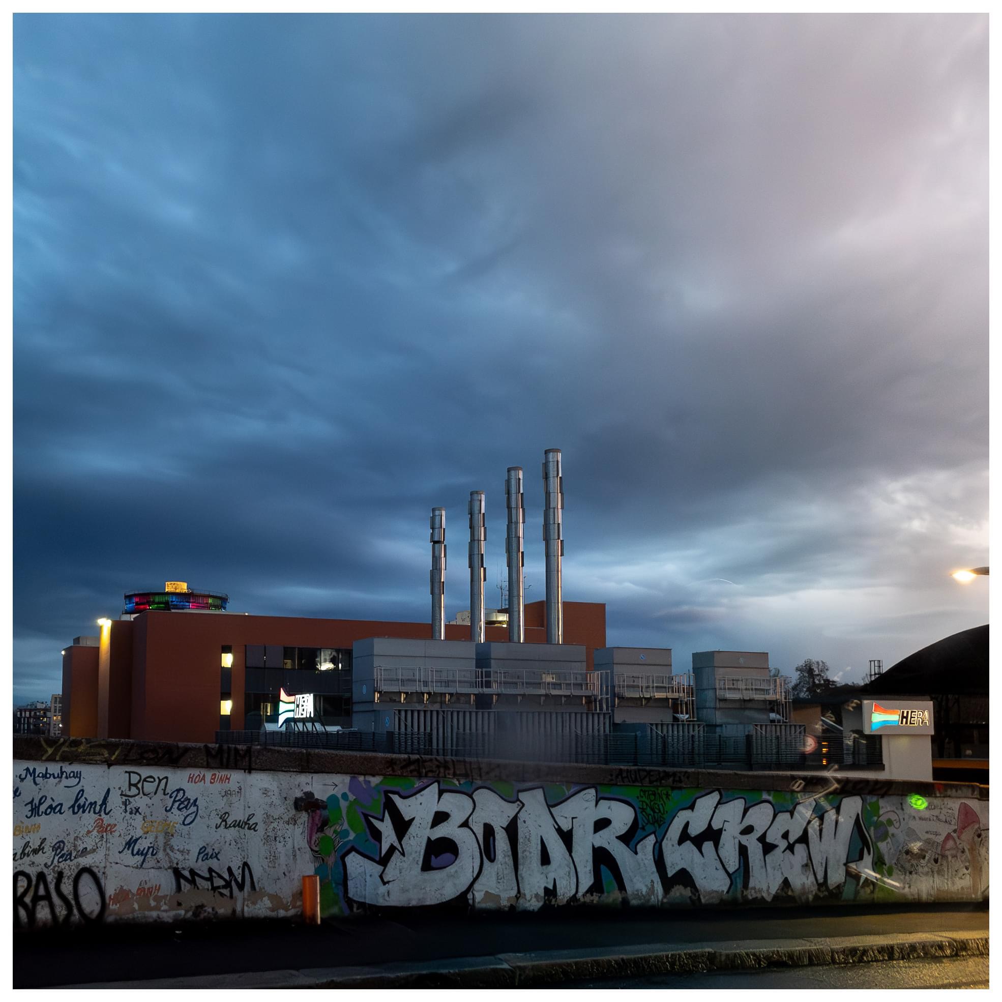 Bologna, rainy evening