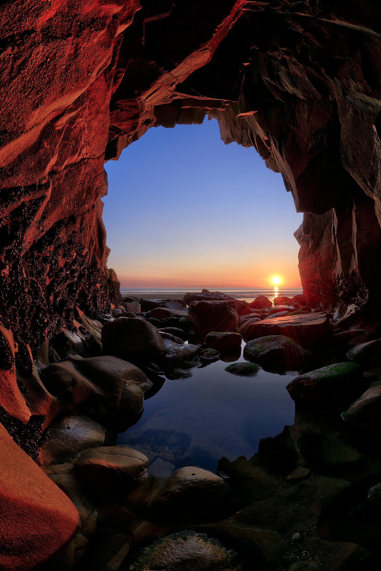 Grotta marina a Quiberon