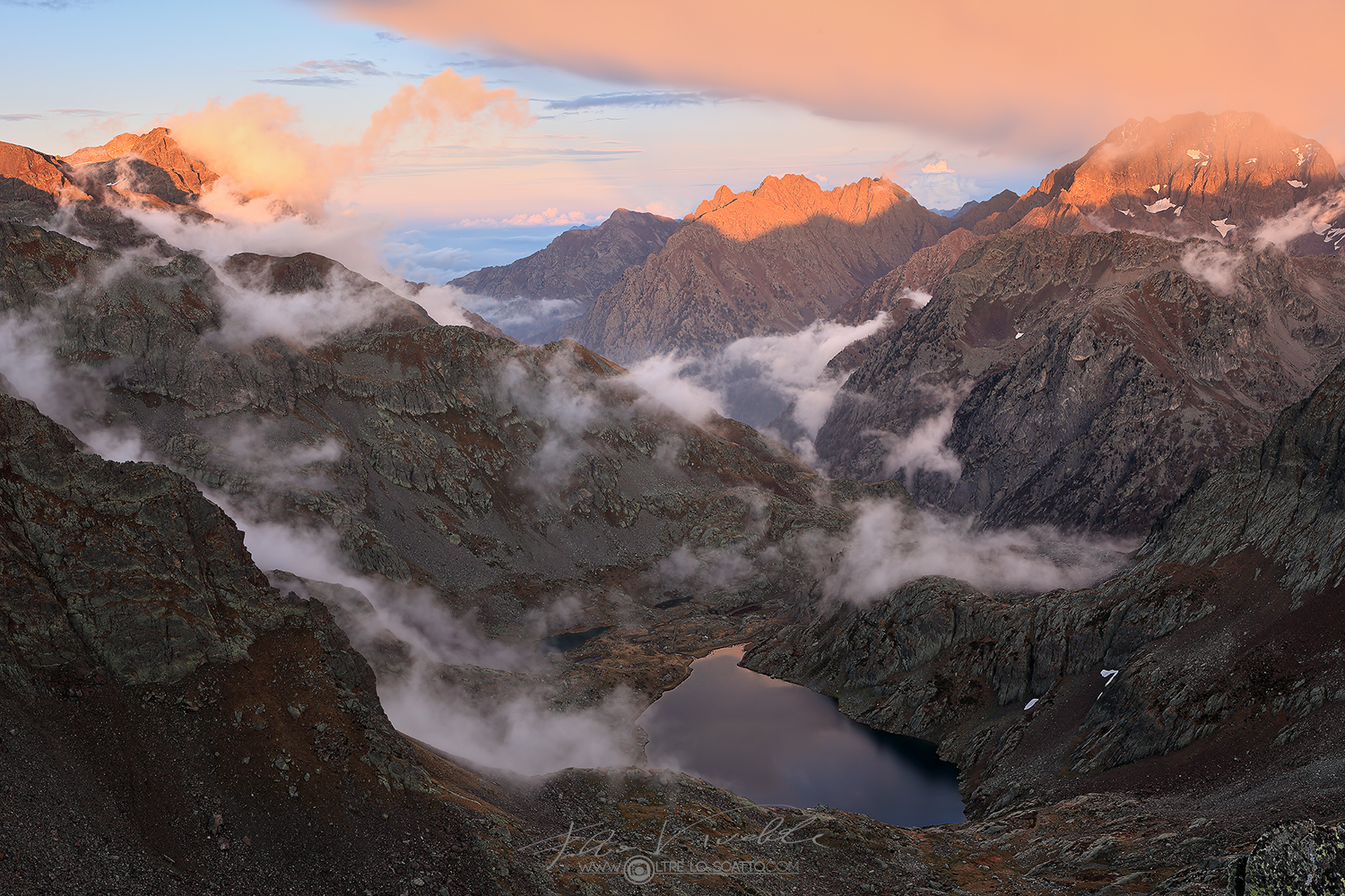 Tramonto a Vallescura