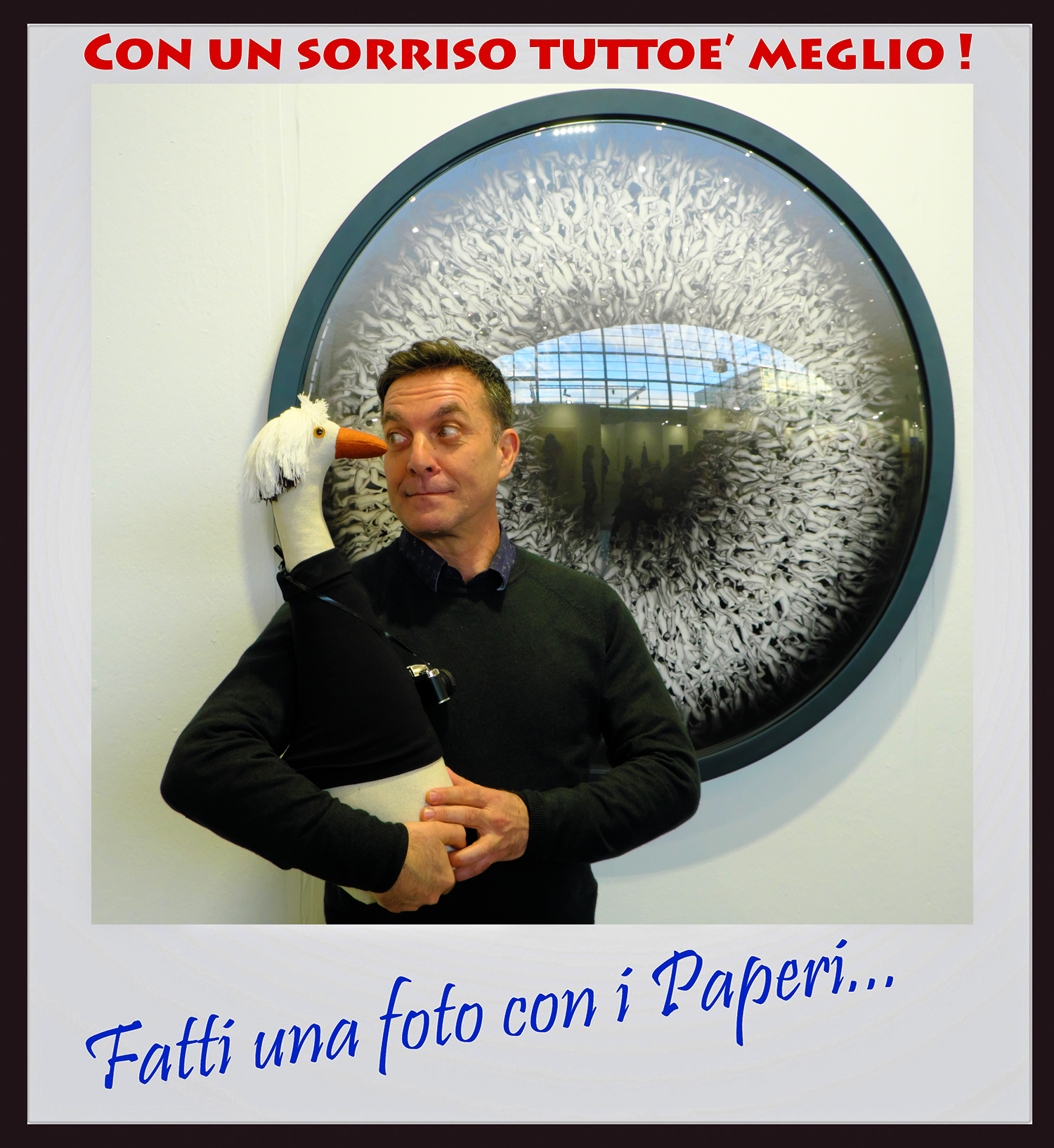 #fattiunafotoconipaperi (con Maurizio)