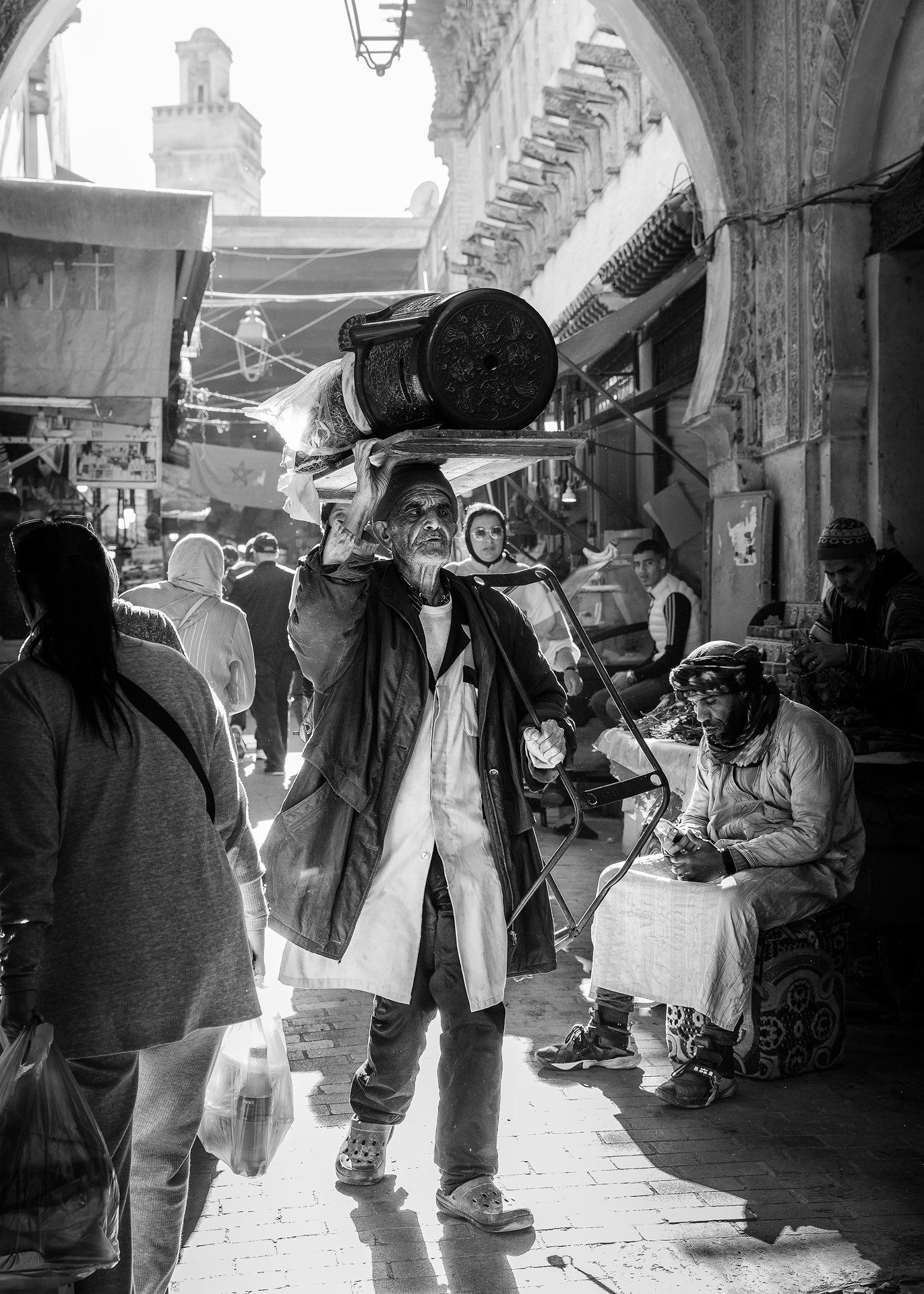 Morocco BW