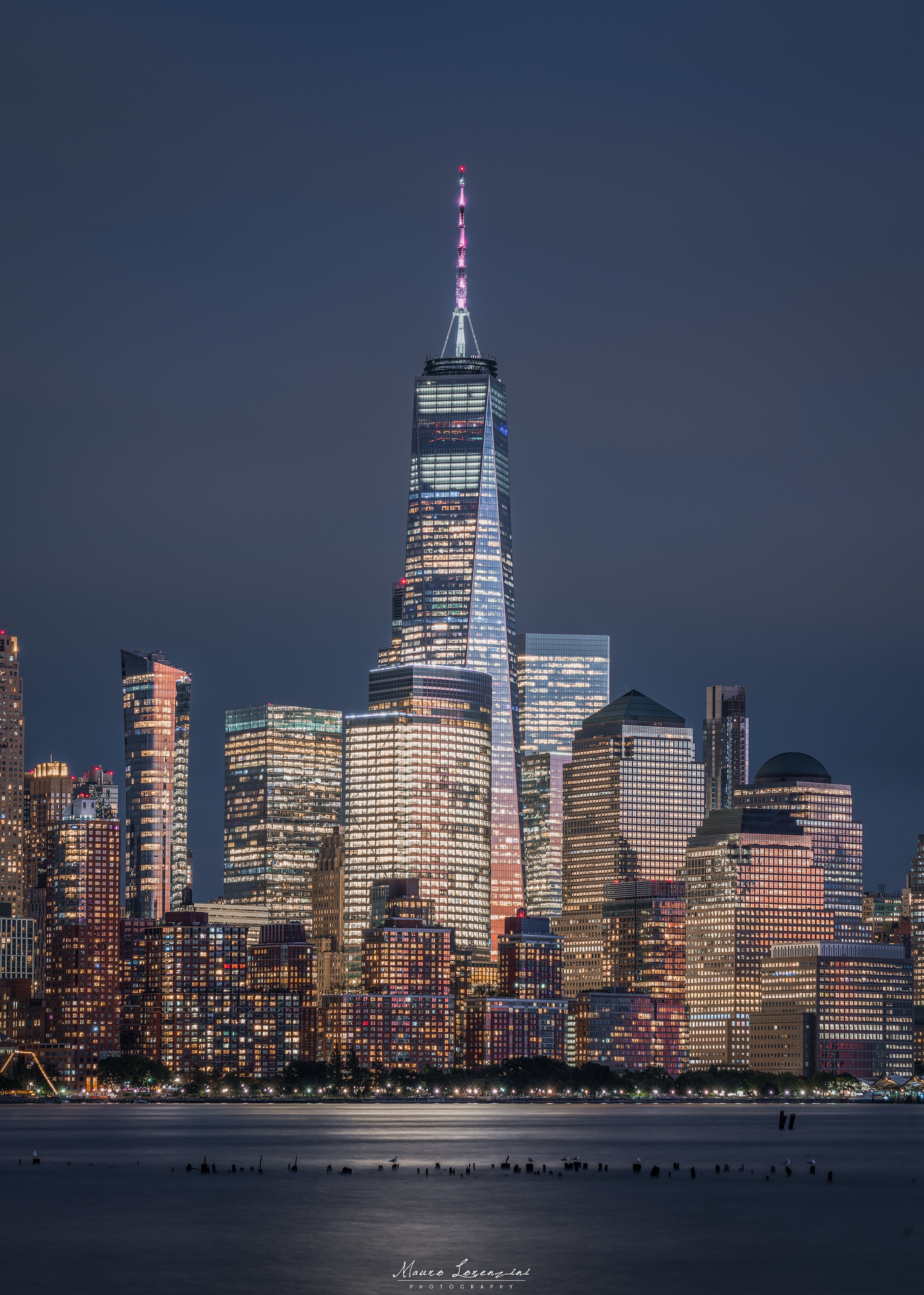 Manhattan vista da New Jersey