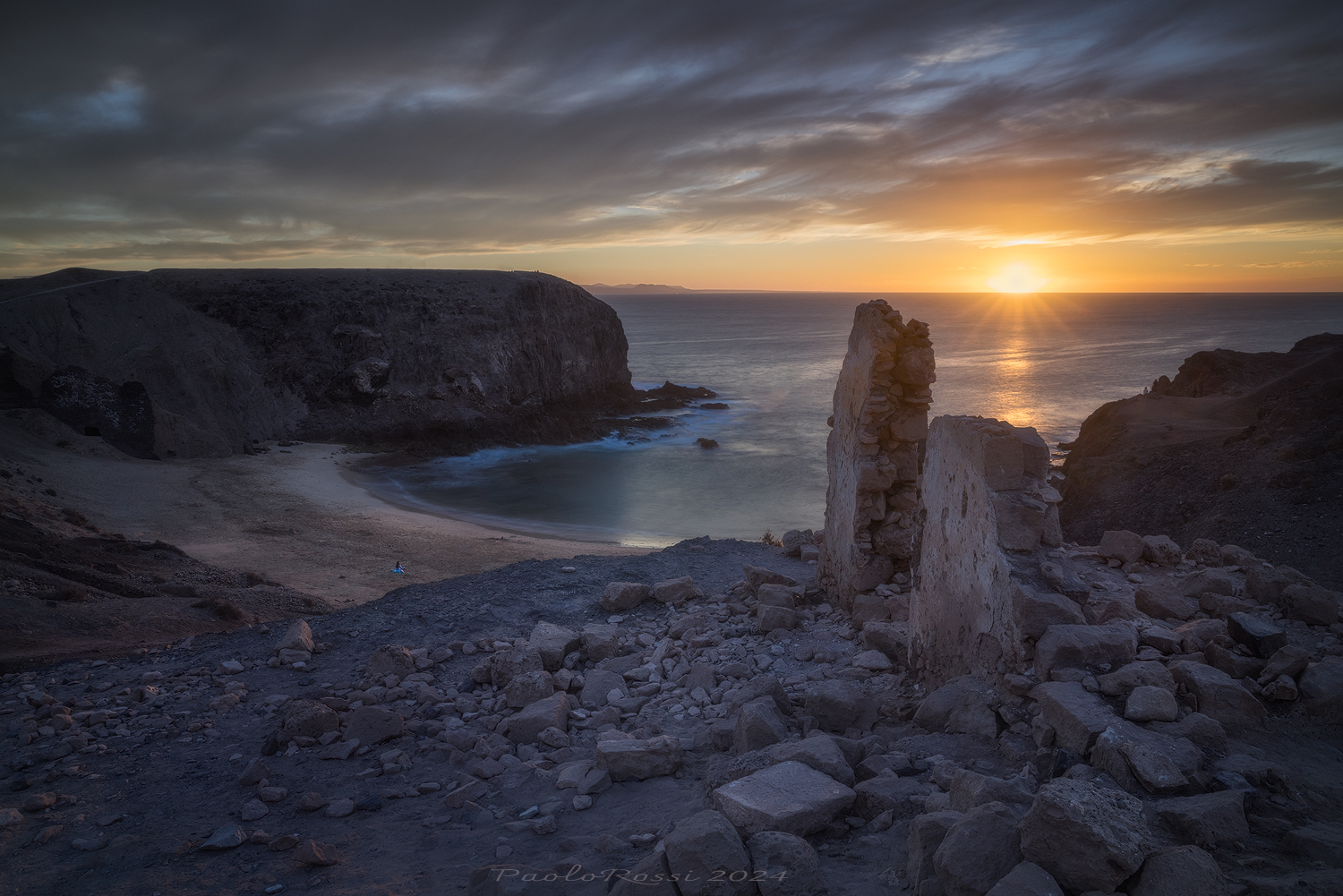 Papagayo at sunset...
