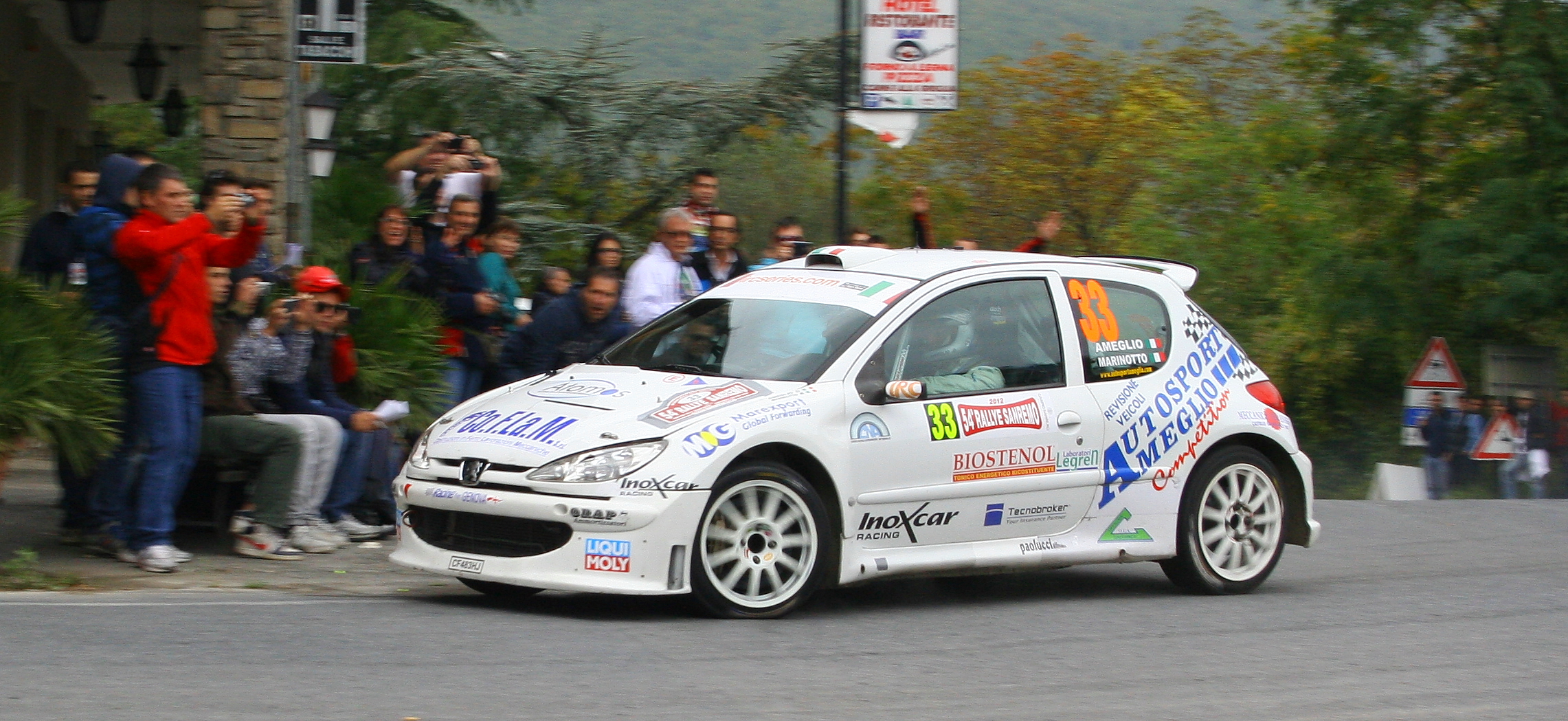 Rally Sanremo 2012-Peugeot 206 s1600