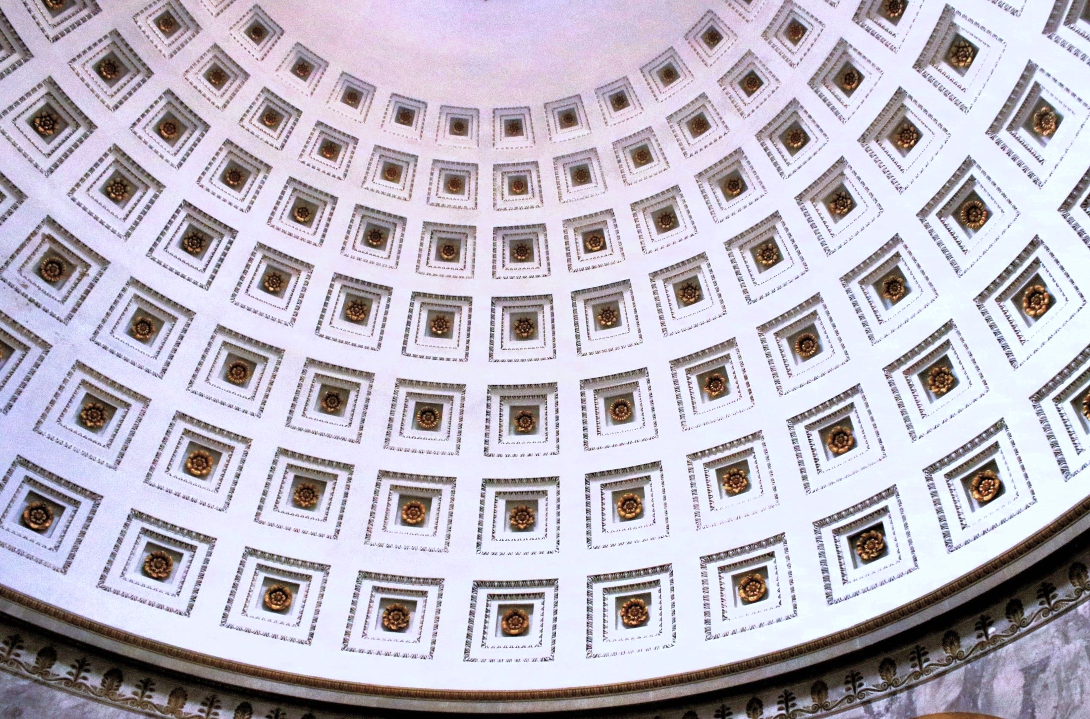 Detail of the temple