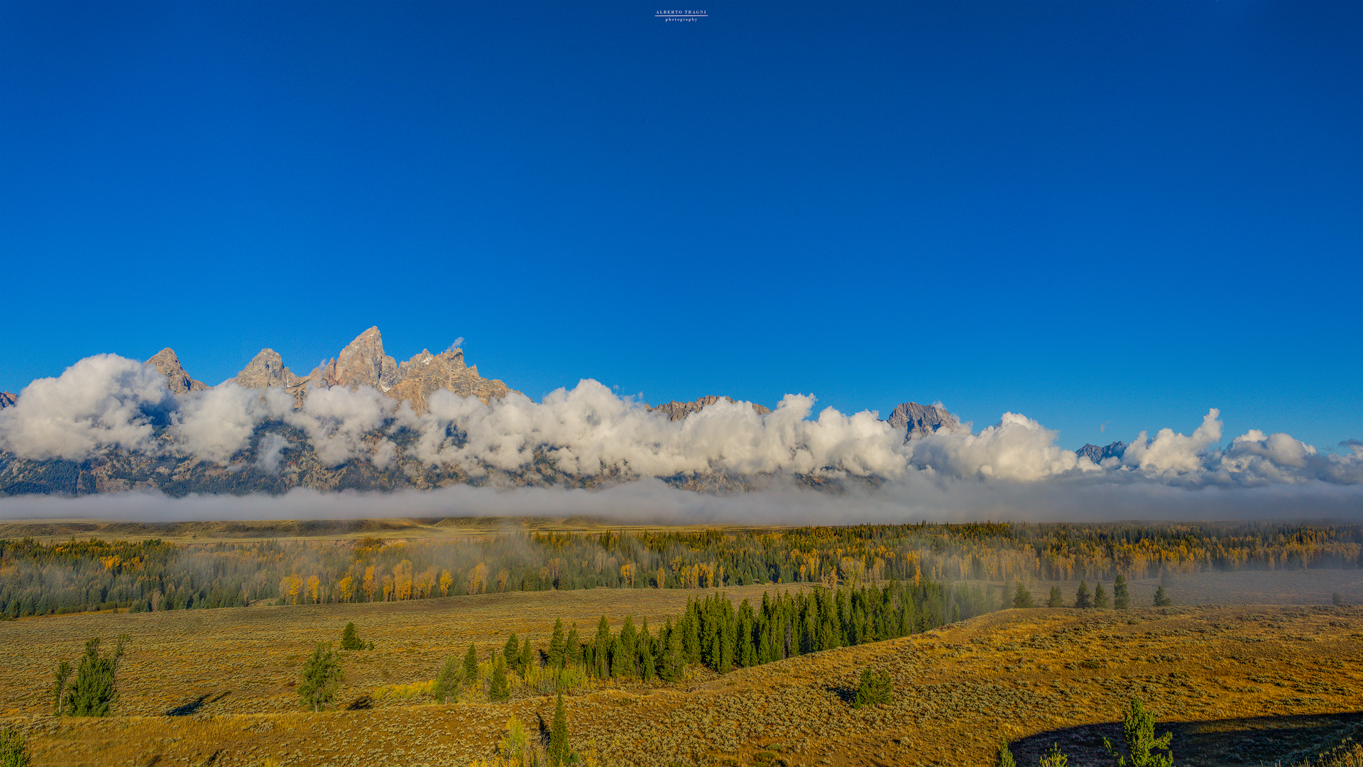 Cloudy Tetons