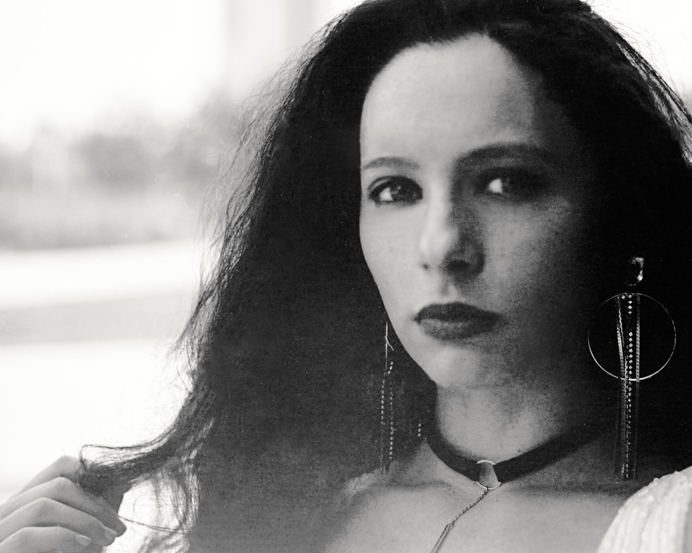 Jessica in medium format Ferrania P30