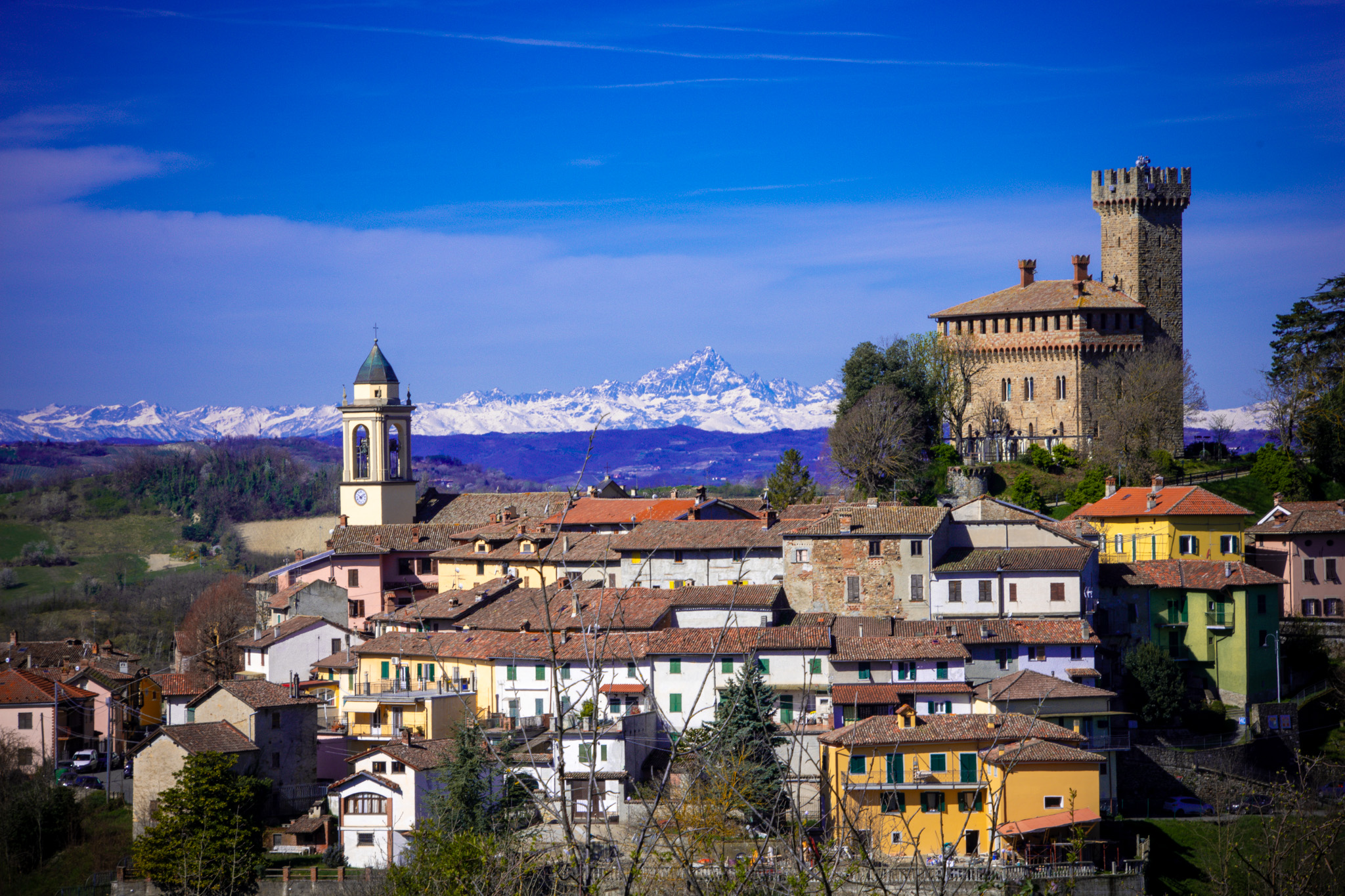 Trisobbio e il Monviso