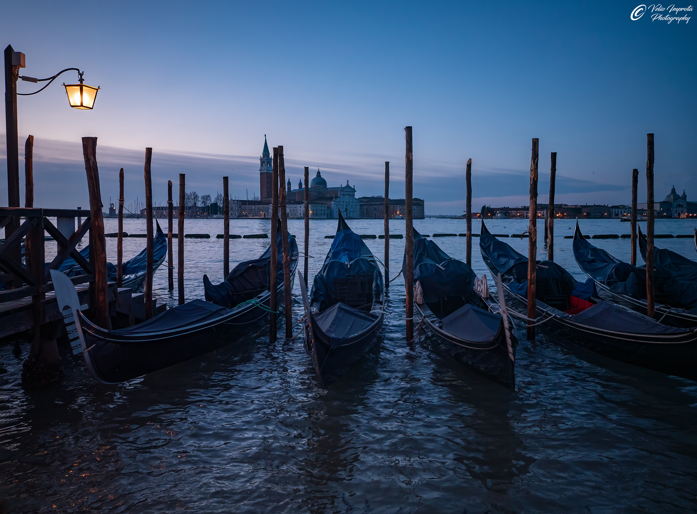 Blue Hour Gondolas