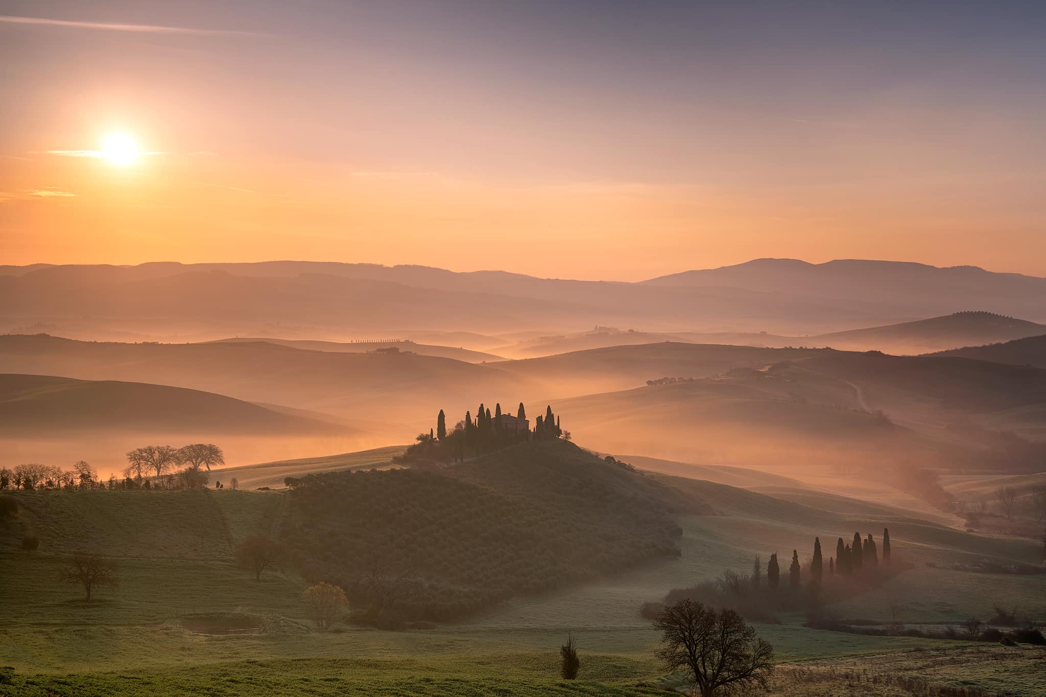 Podere Belvedere di San Quirico d'Orcia.