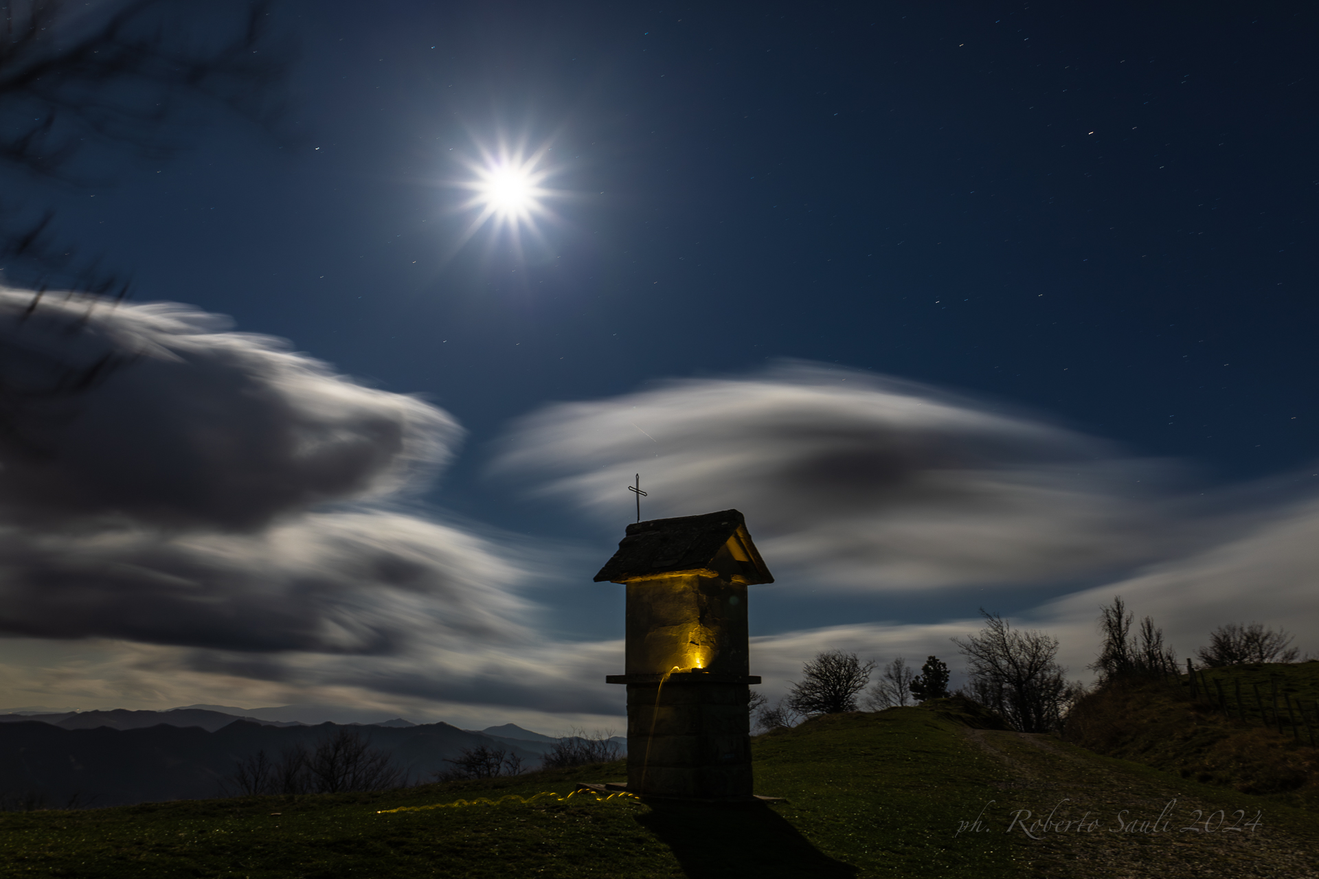 Plenilunio a San Paolo in Alpe