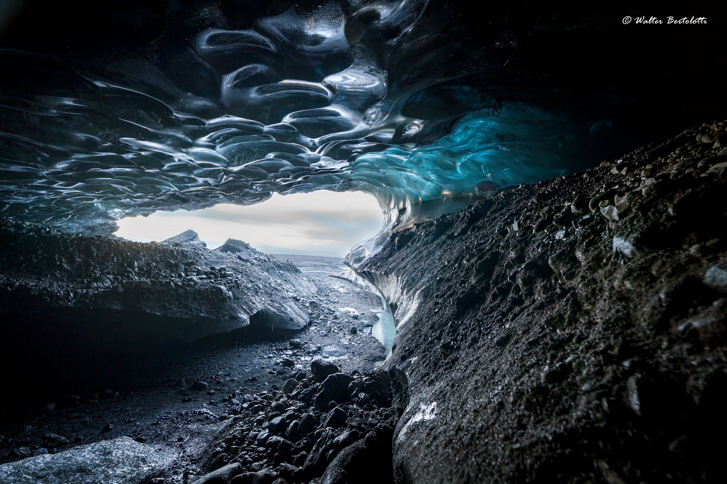 verso il cuore del ghiacciaio