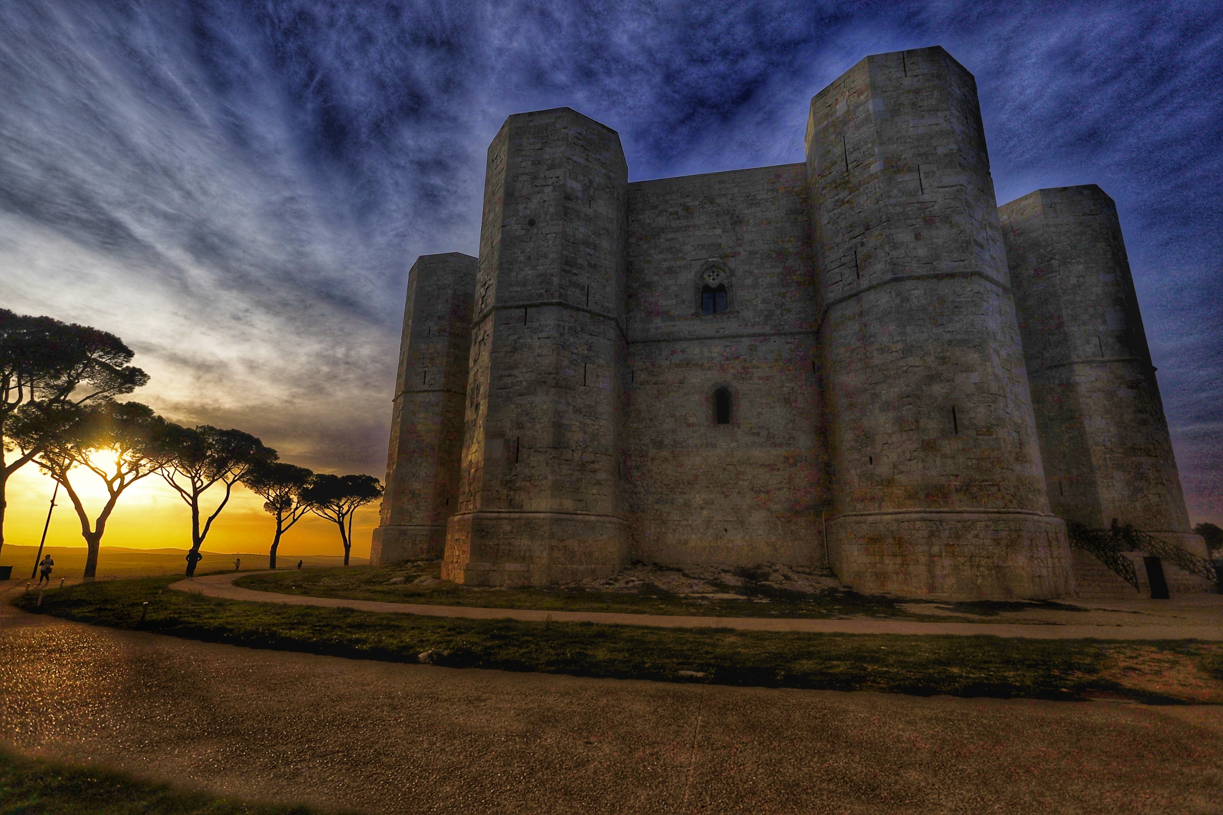 Tramonto tempestoso