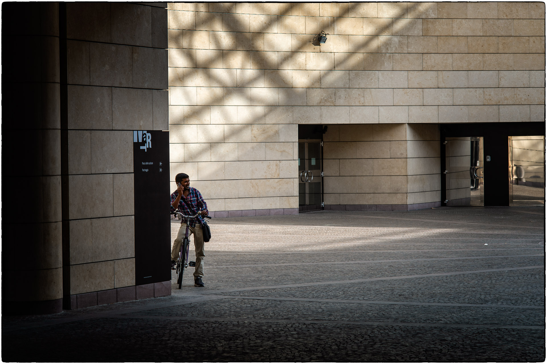 At the Mart in Rovereto