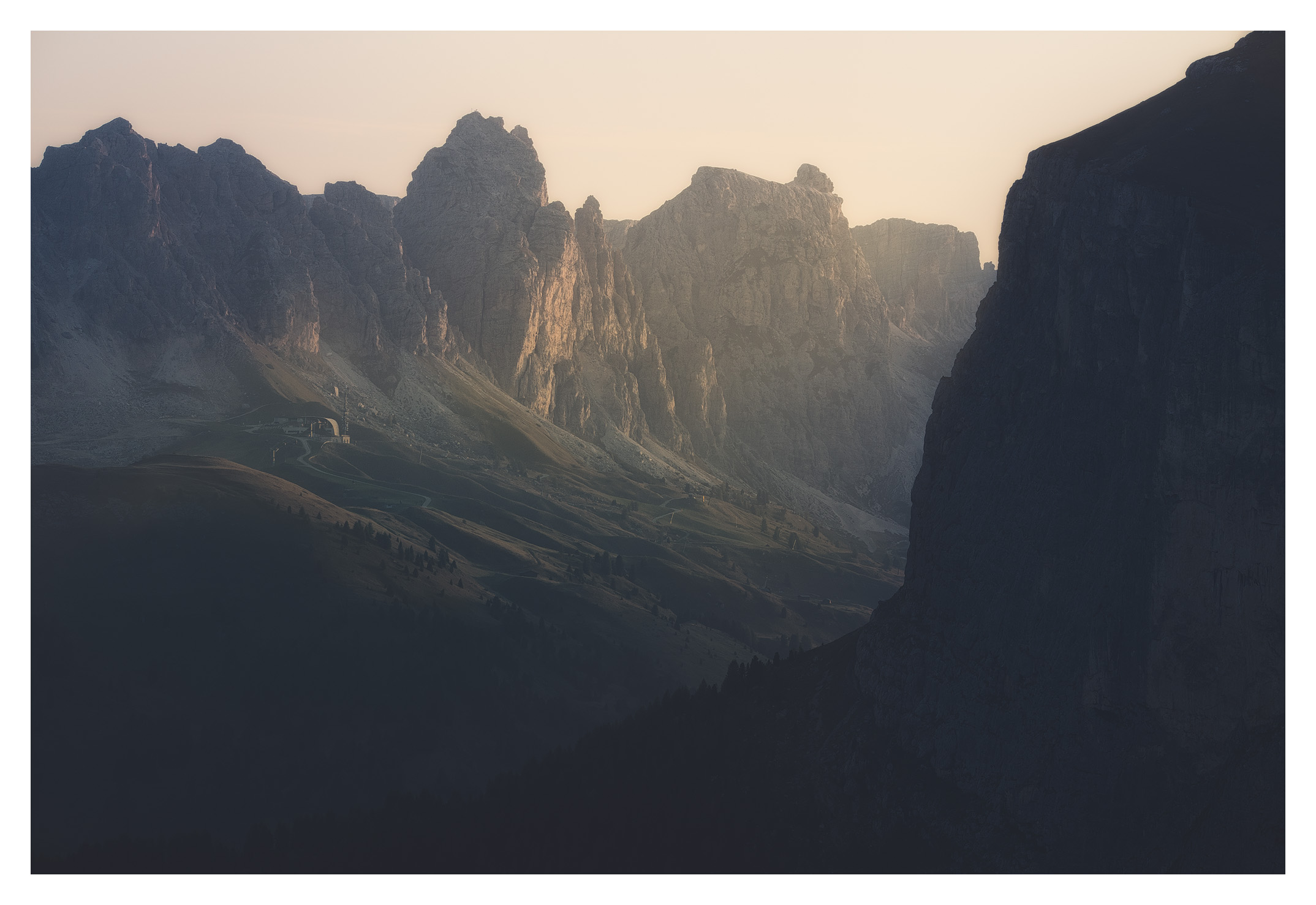 Scorcio da Passo Sella