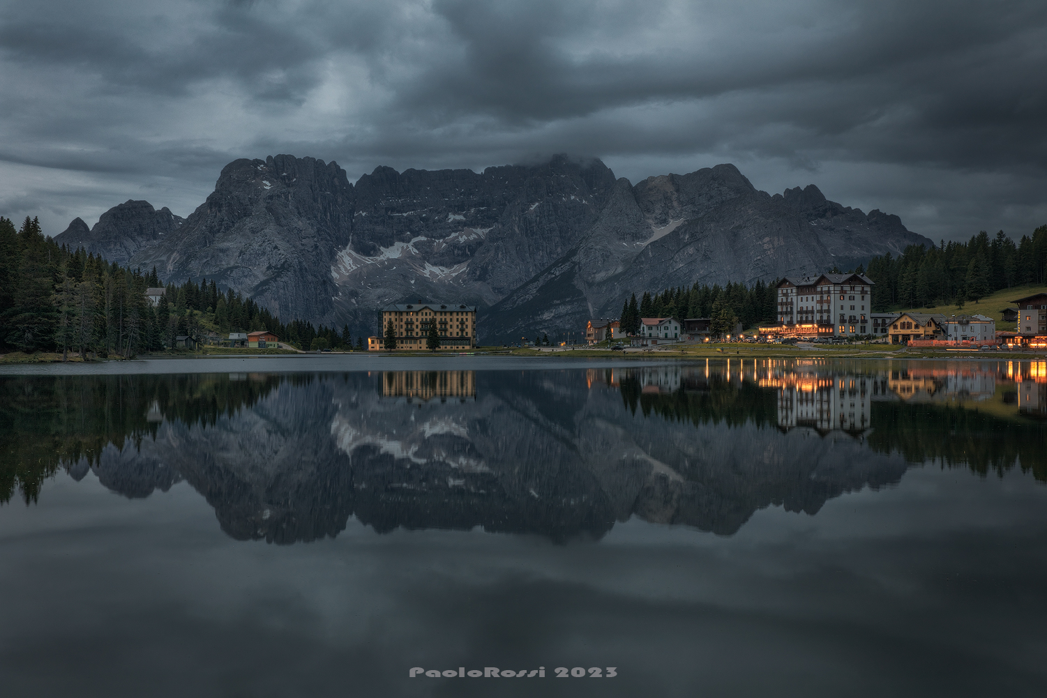 Lake Misurina.. Now Blue