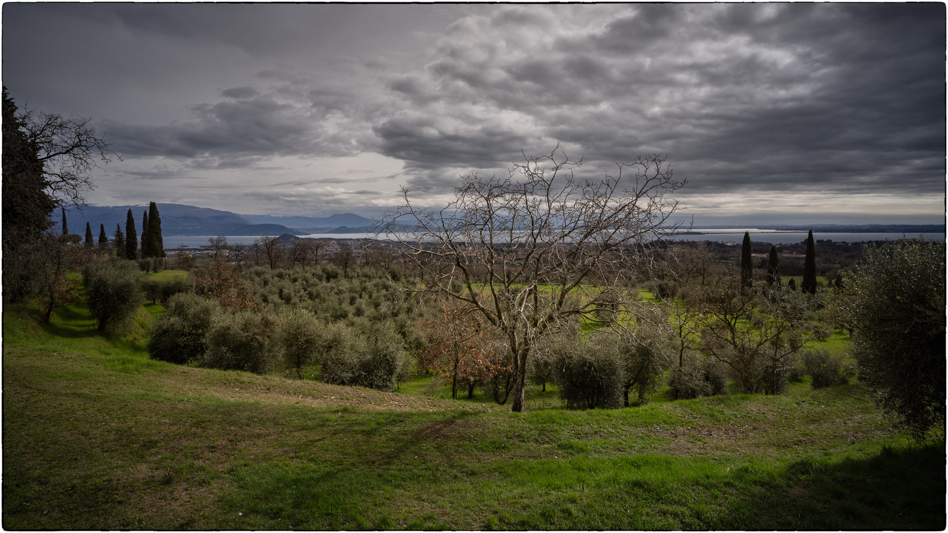 View of Lake Garda from Embrosago