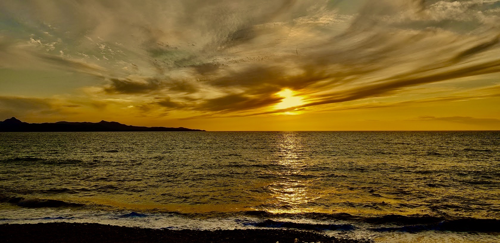 Sunset Corsica