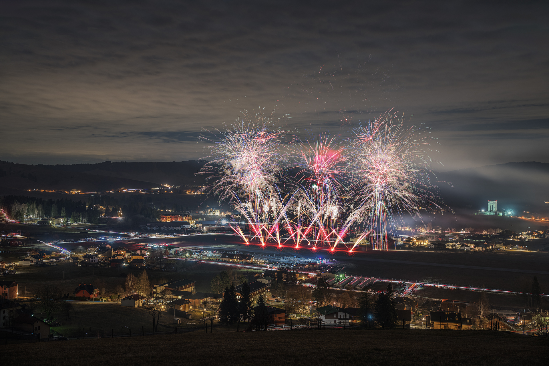 Asiago Fireworks 2024 Asiago Airport