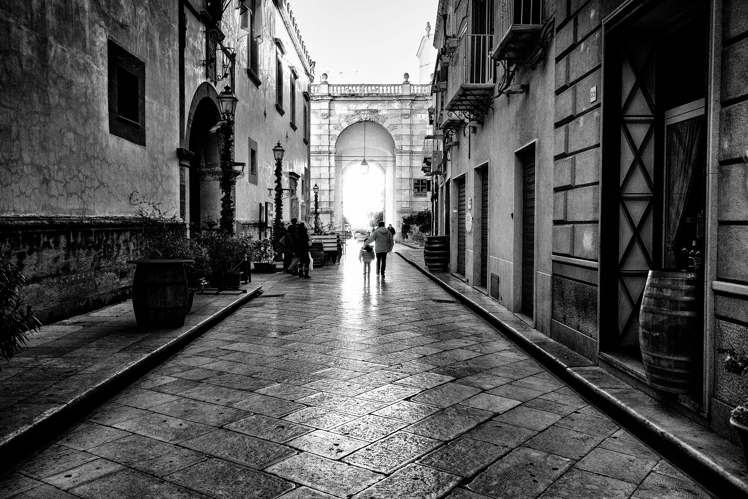 Sulla via dei Mille
